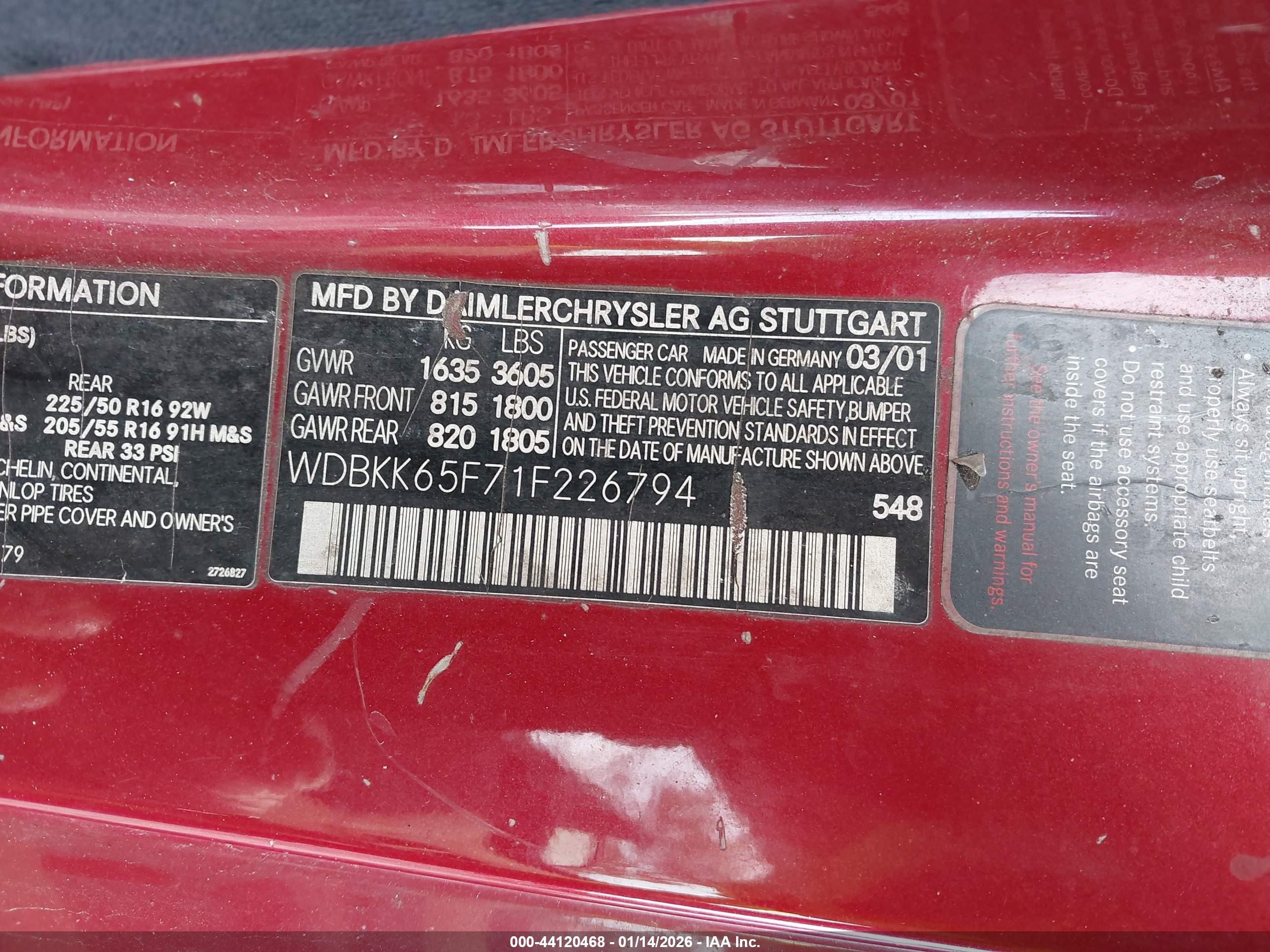 MERCEDES-BENZ SLK image 9