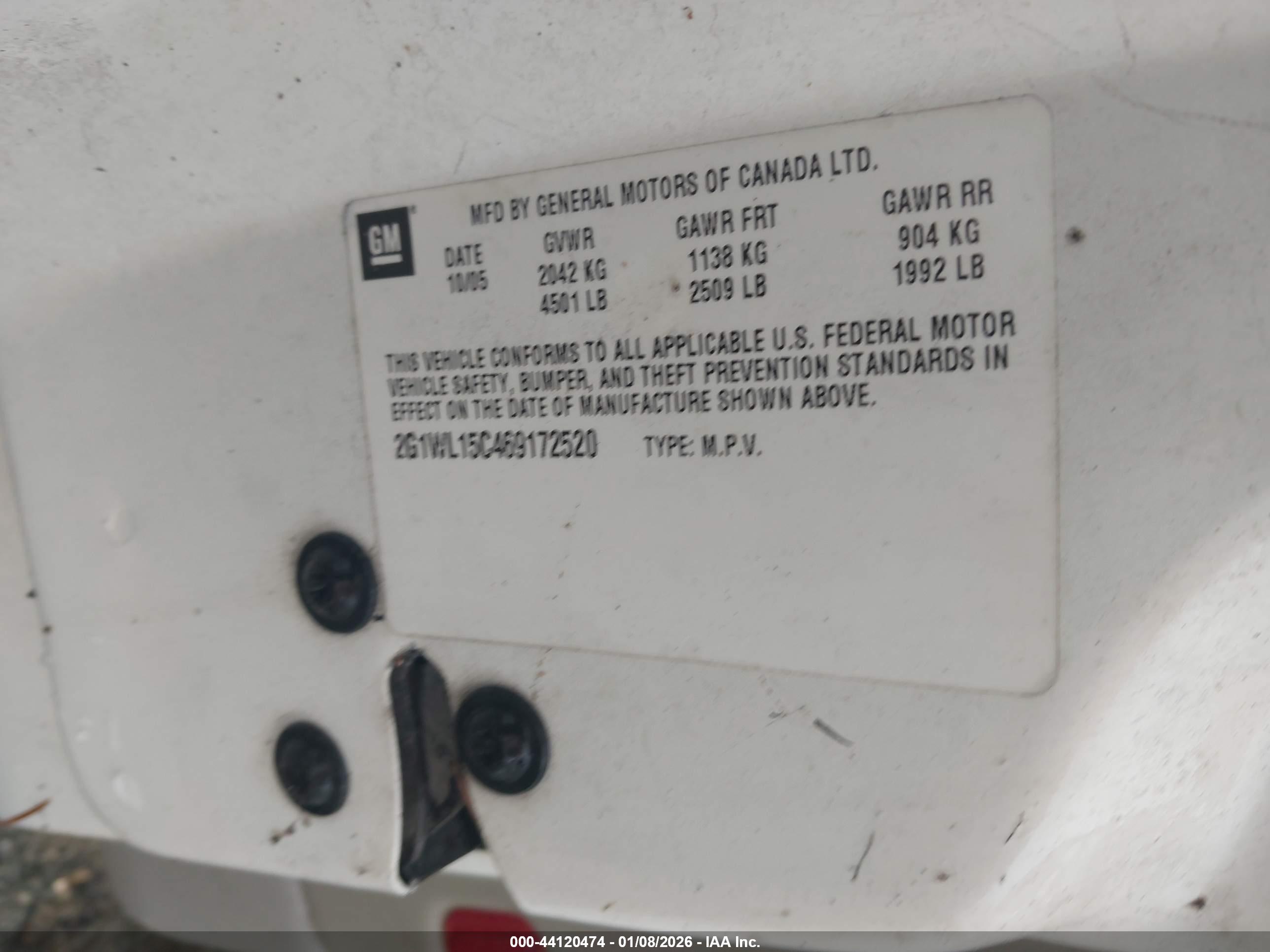 CHEVROLET MONTE image 9