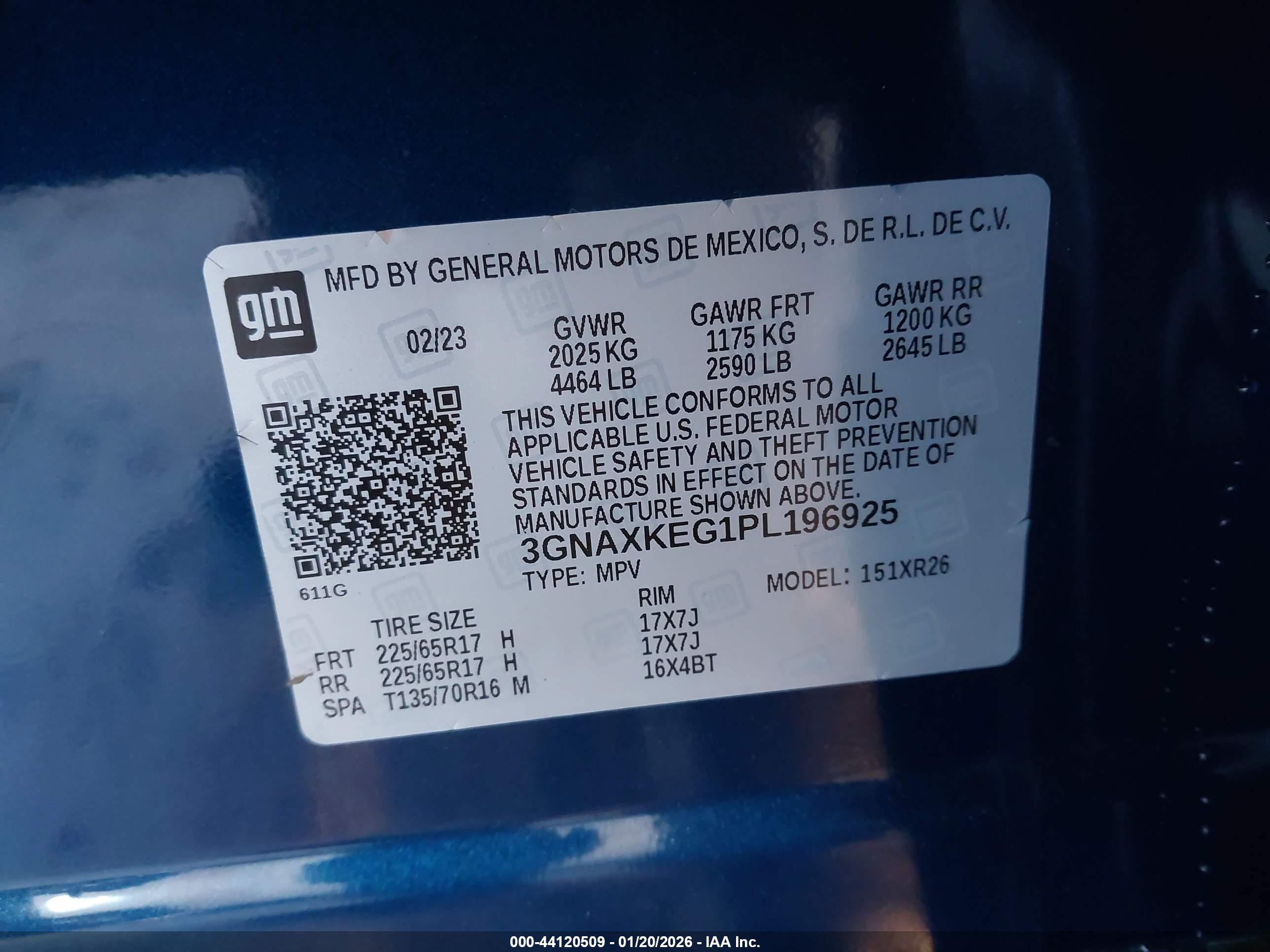 CHEVROLET EQUINOX image 9