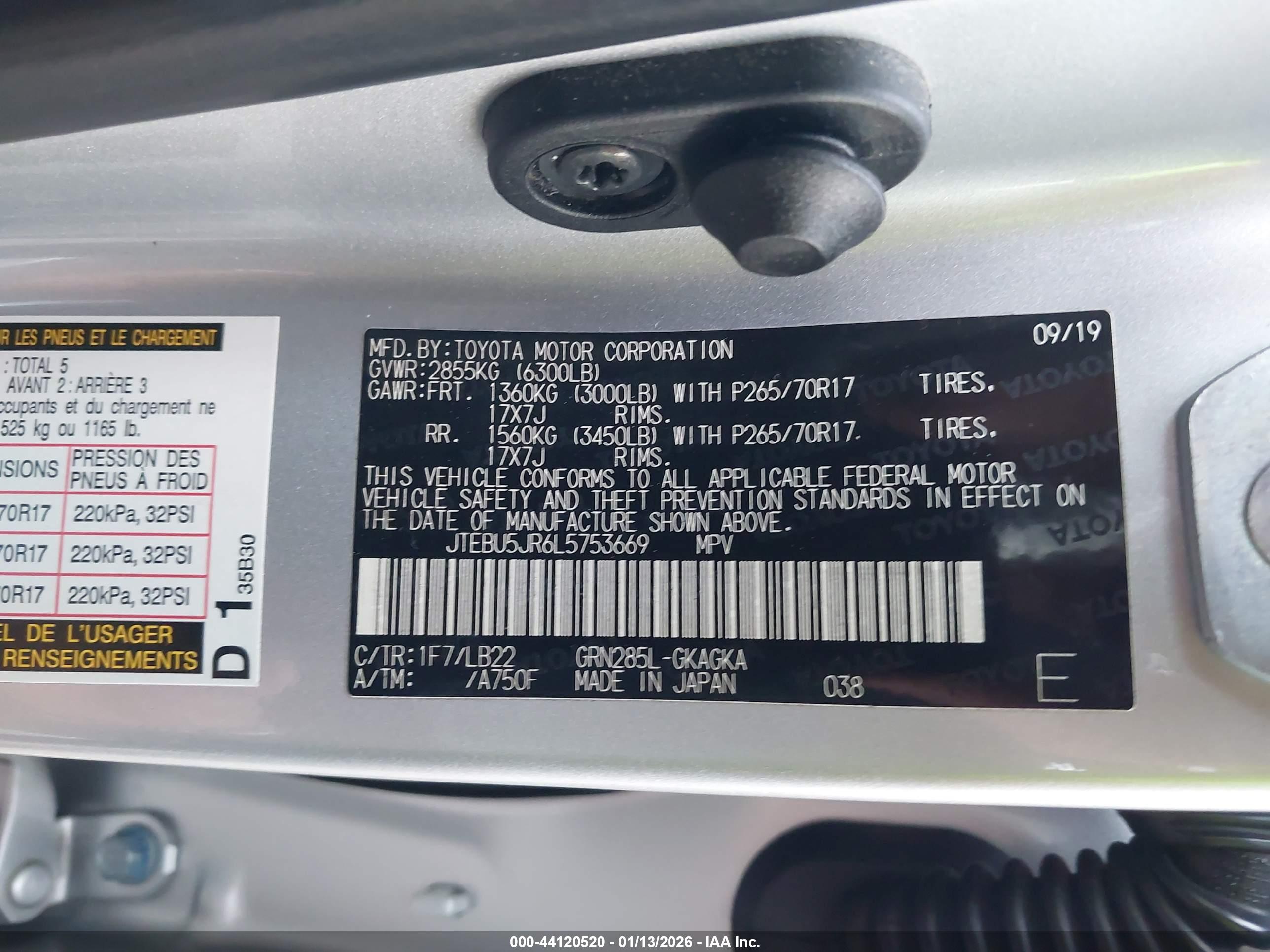 TOYOTA 4RUNNER image 9