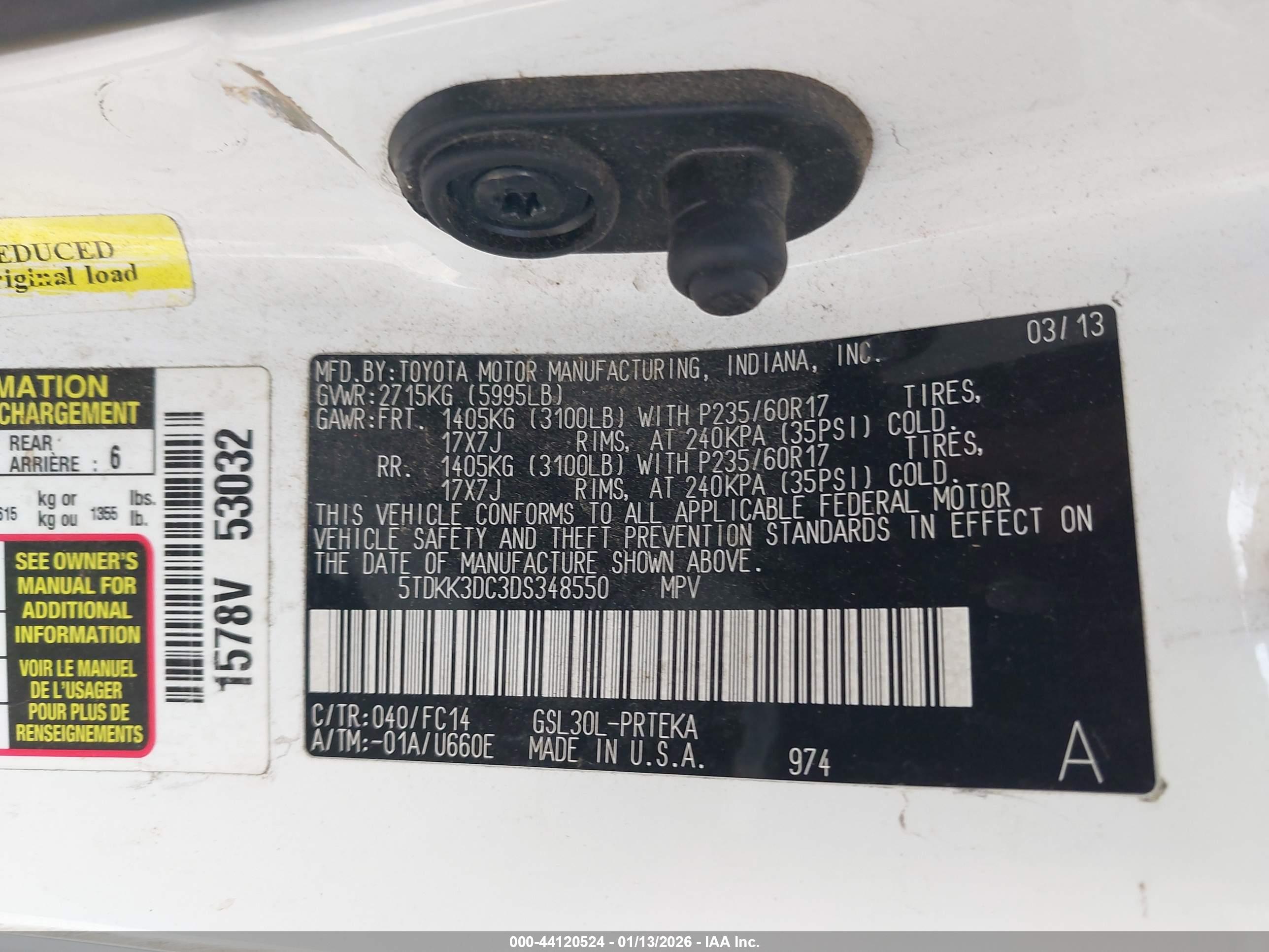 TOYOTA SIENNA image 9