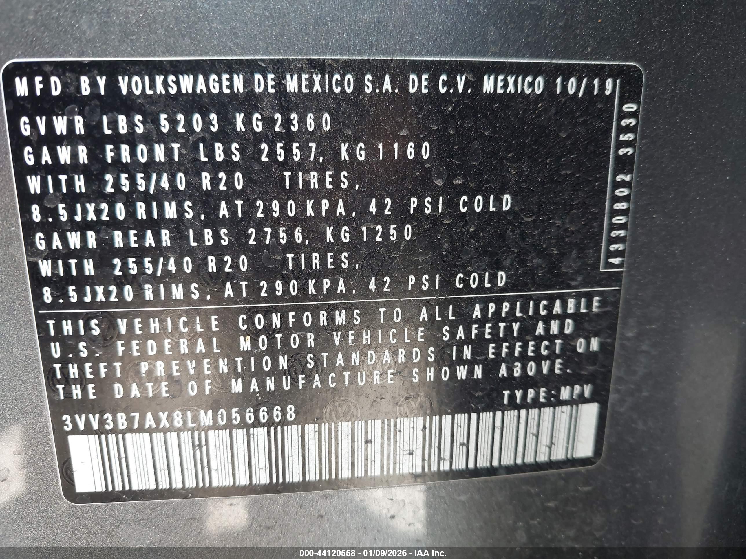 VOLKSWAGEN TIGUAN image 9