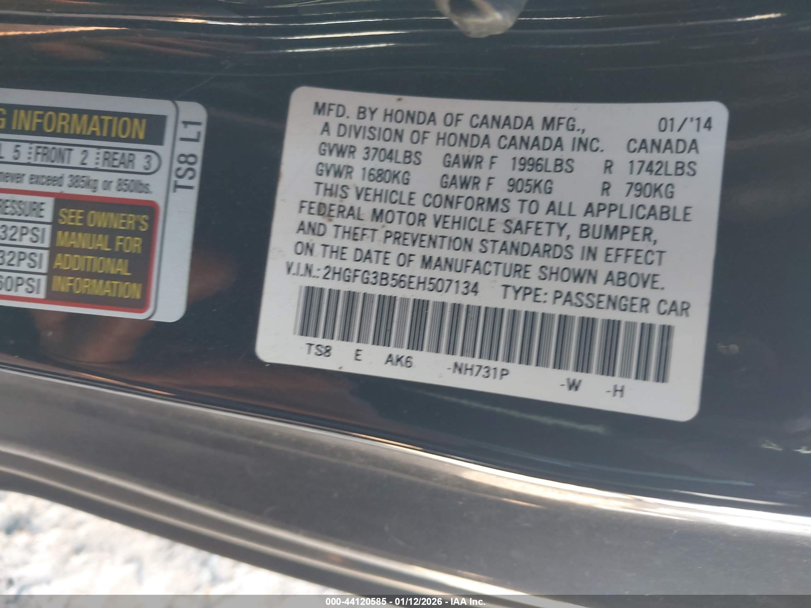 HONDA CIVIC image 9