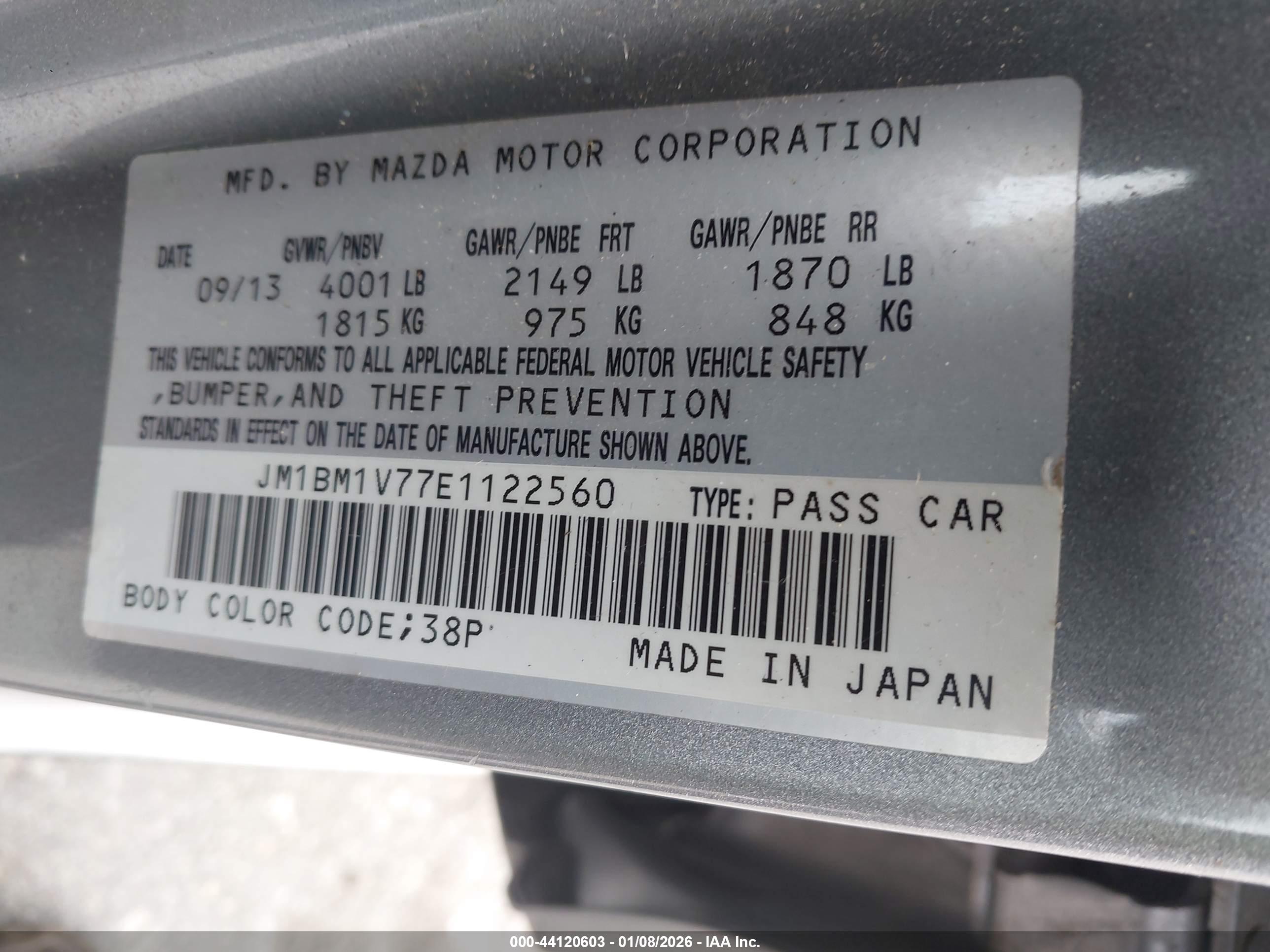 MAZDA MAZDA3 image 9