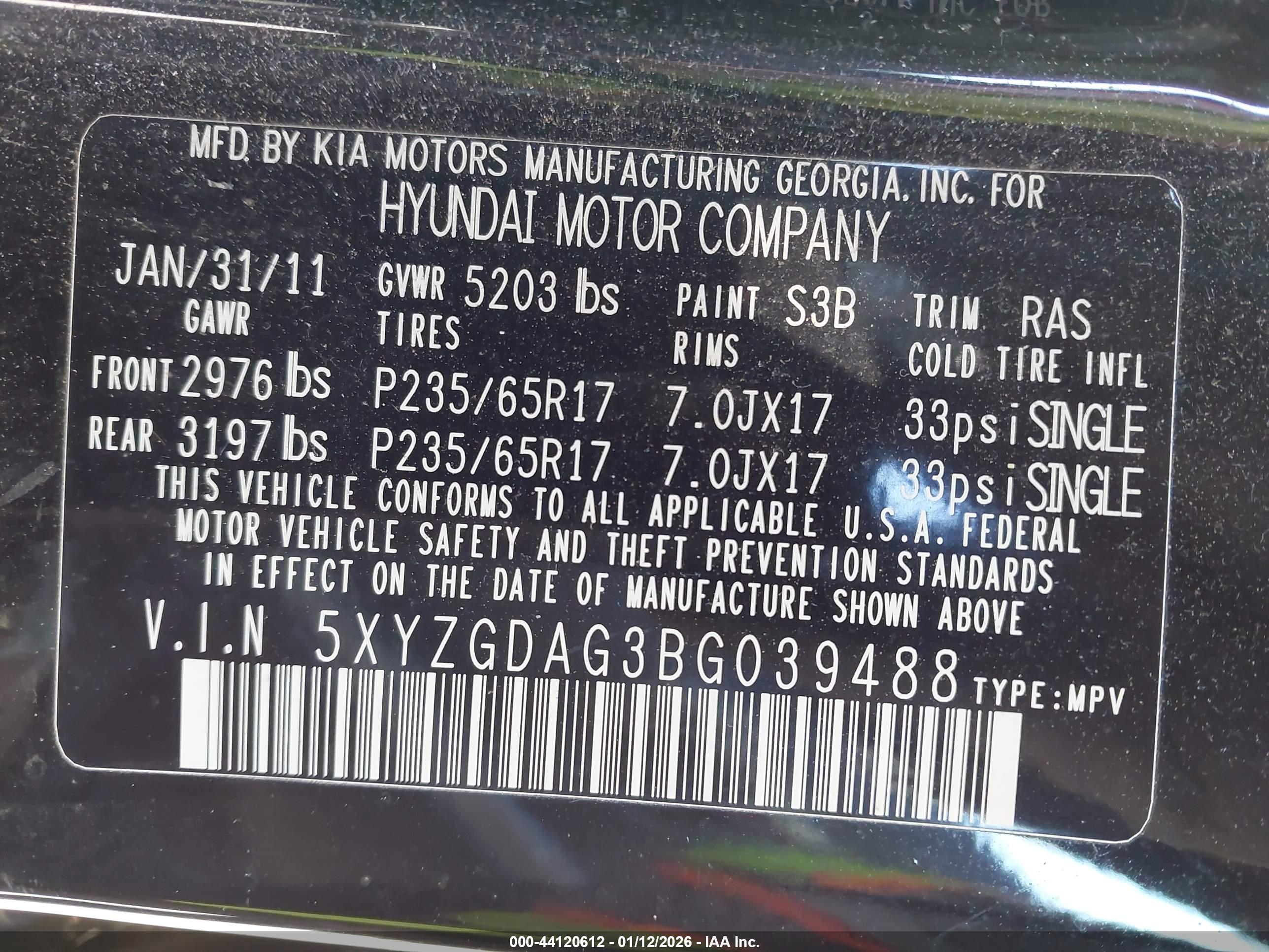 HYUNDAI SANTA image 9