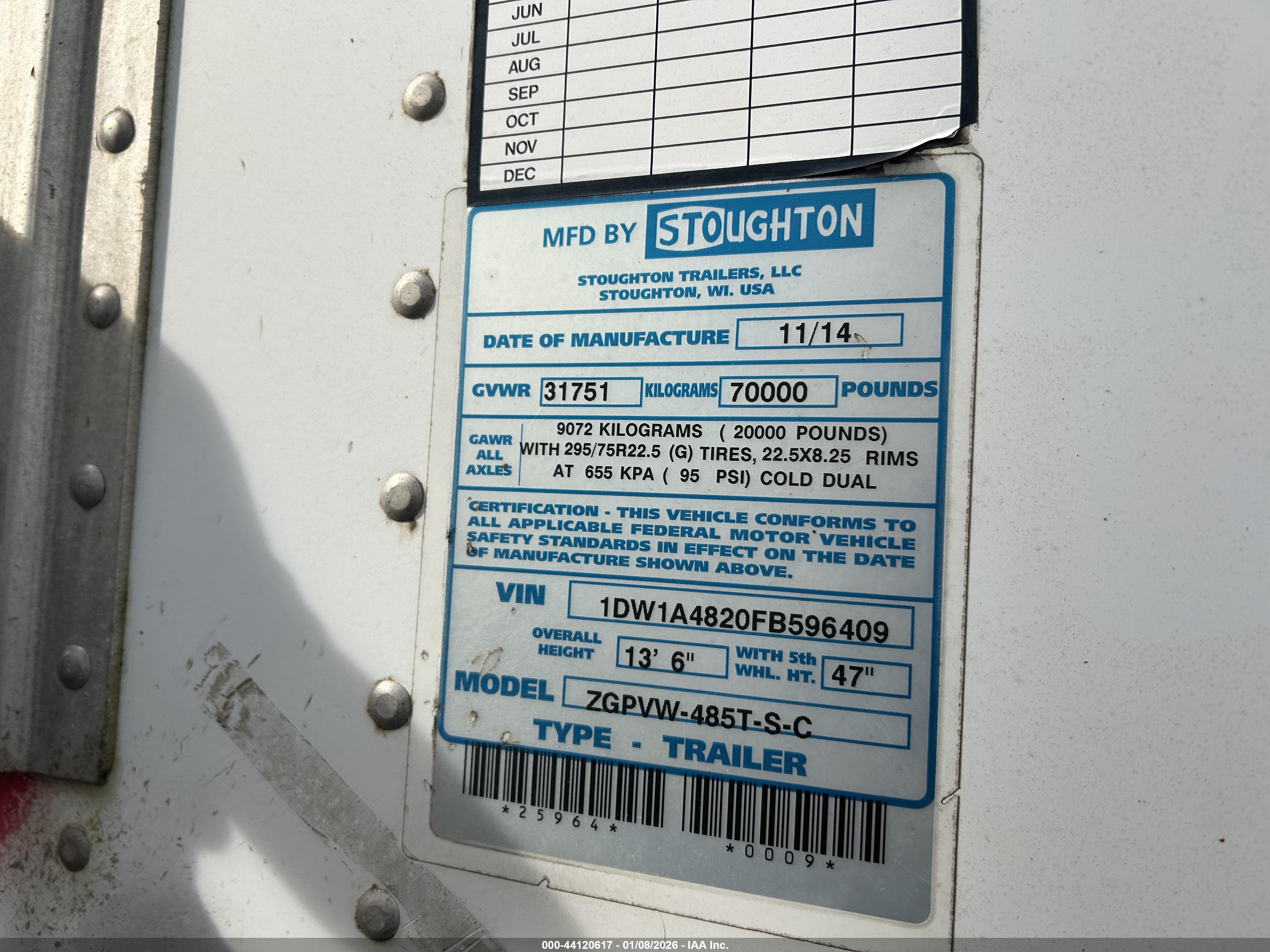 STOUGHTON TRAILERS image 9