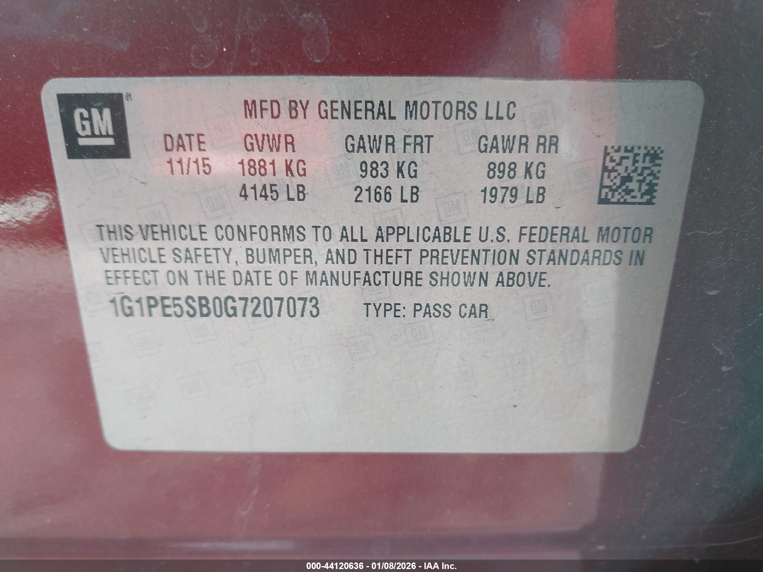 CHEVROLET CRUZE image 9