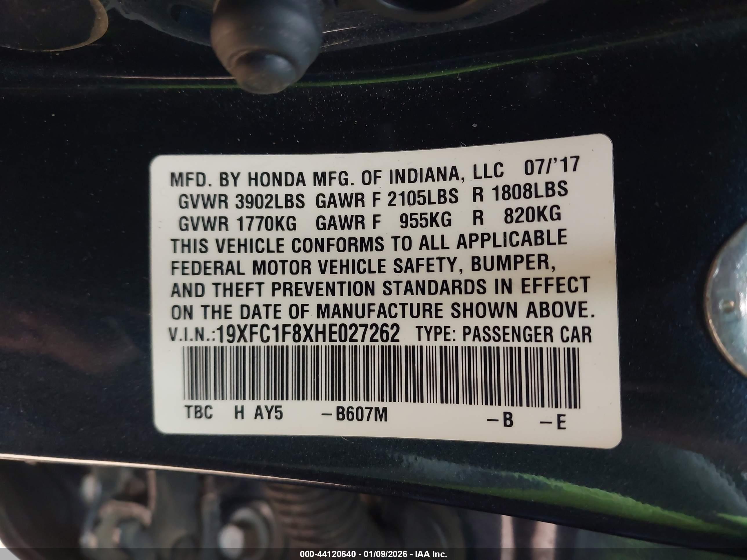 HONDA CIVIC image 9