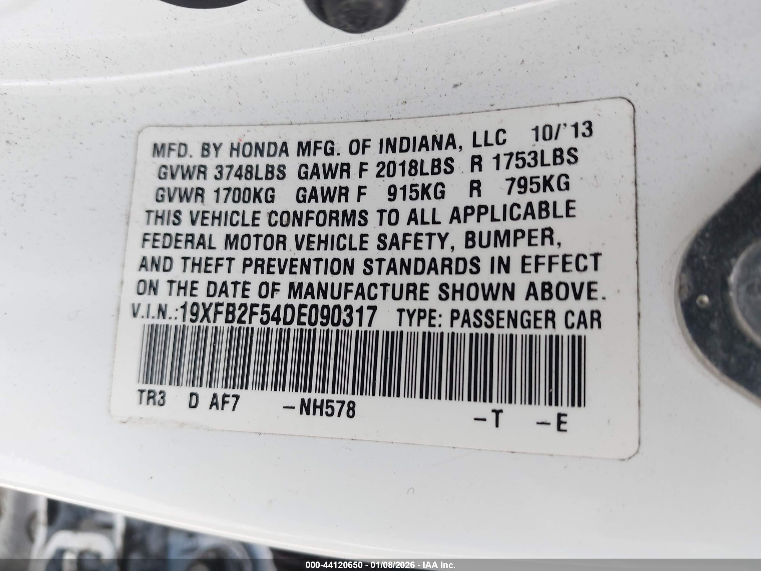 HONDA CIVIC image 9