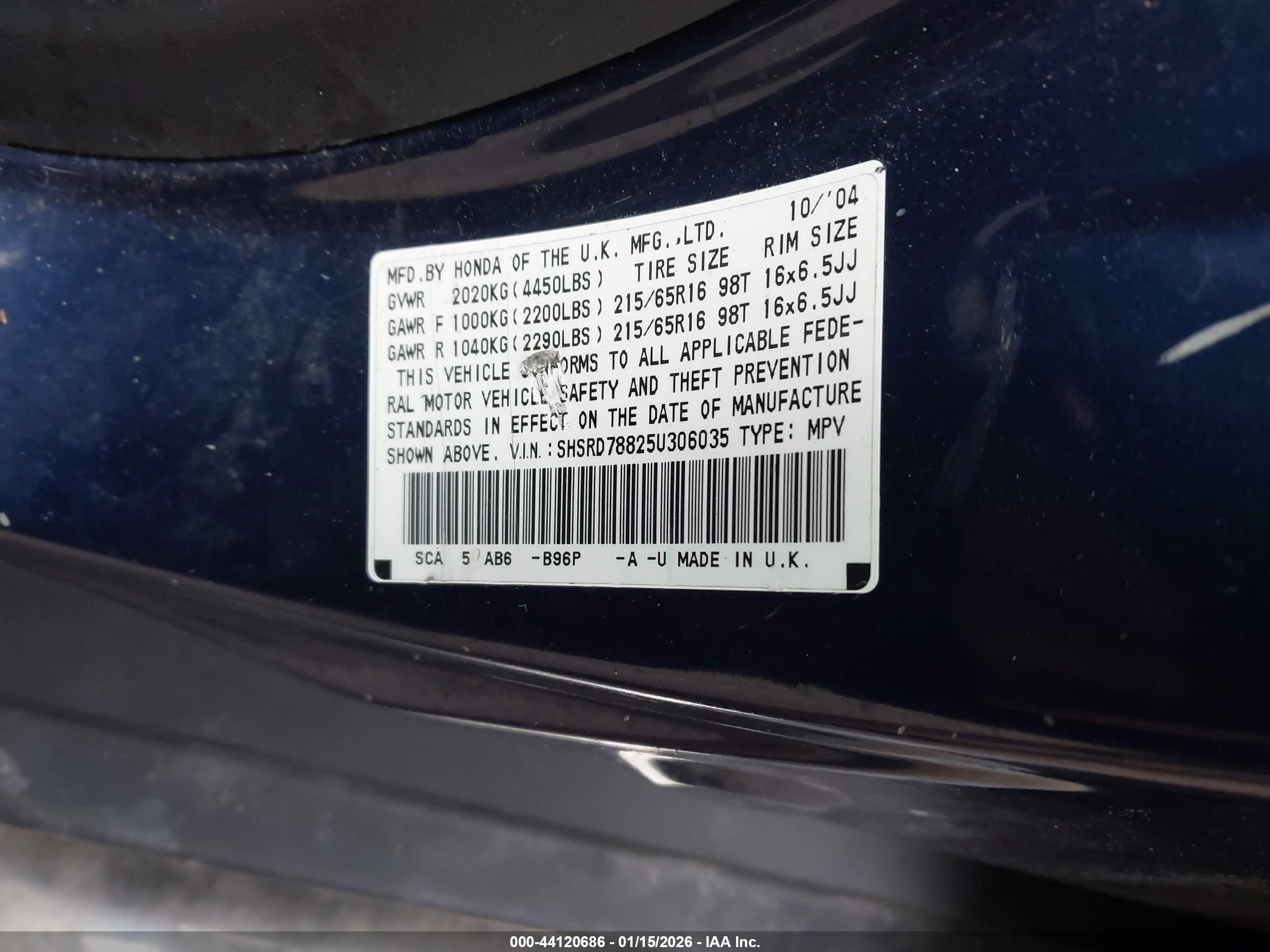 HONDA CR-V image 9