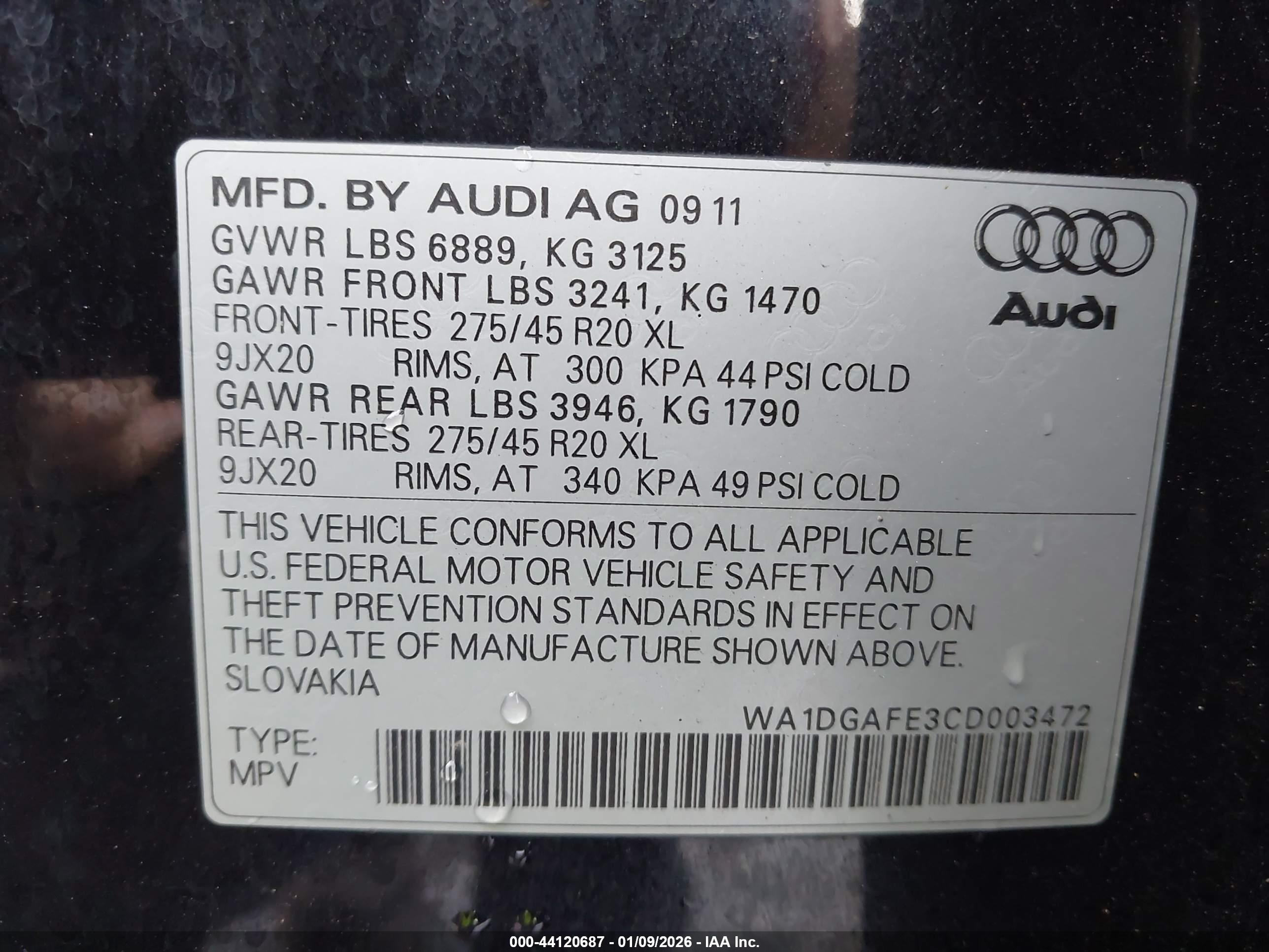 AUDI Q7 image 9