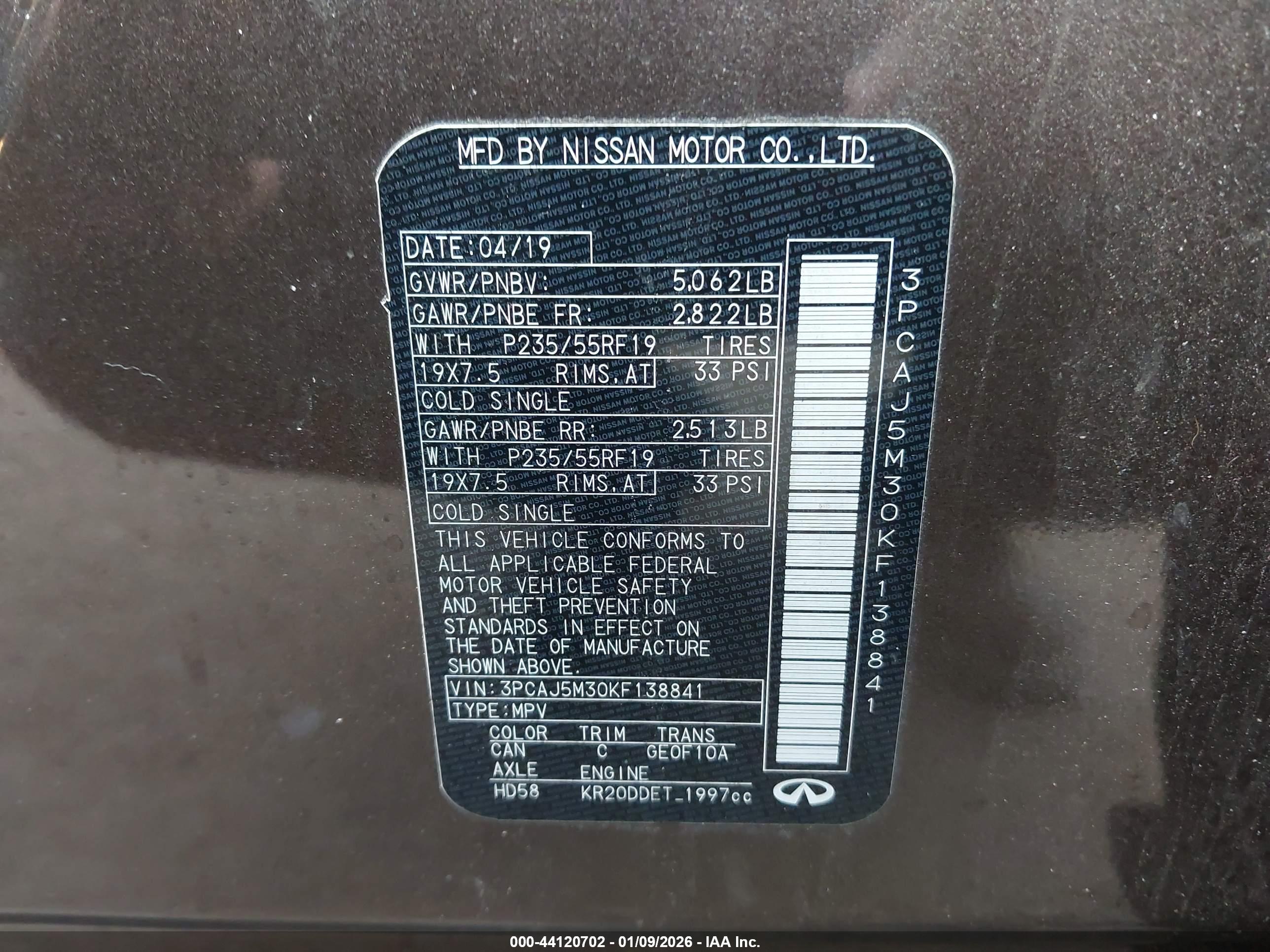 INFINITI QX50 image 9