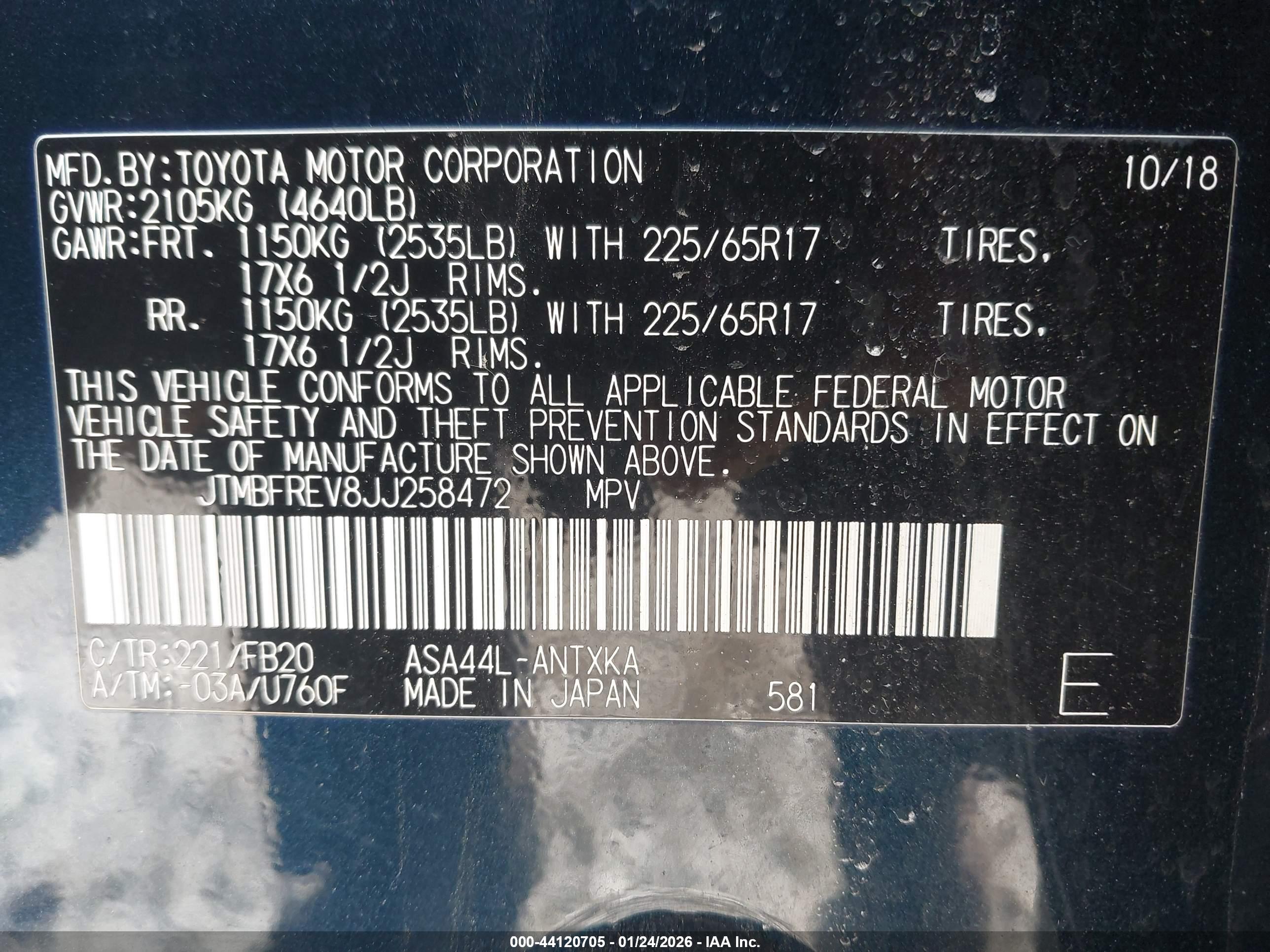 TOYOTA RAV4 image 9