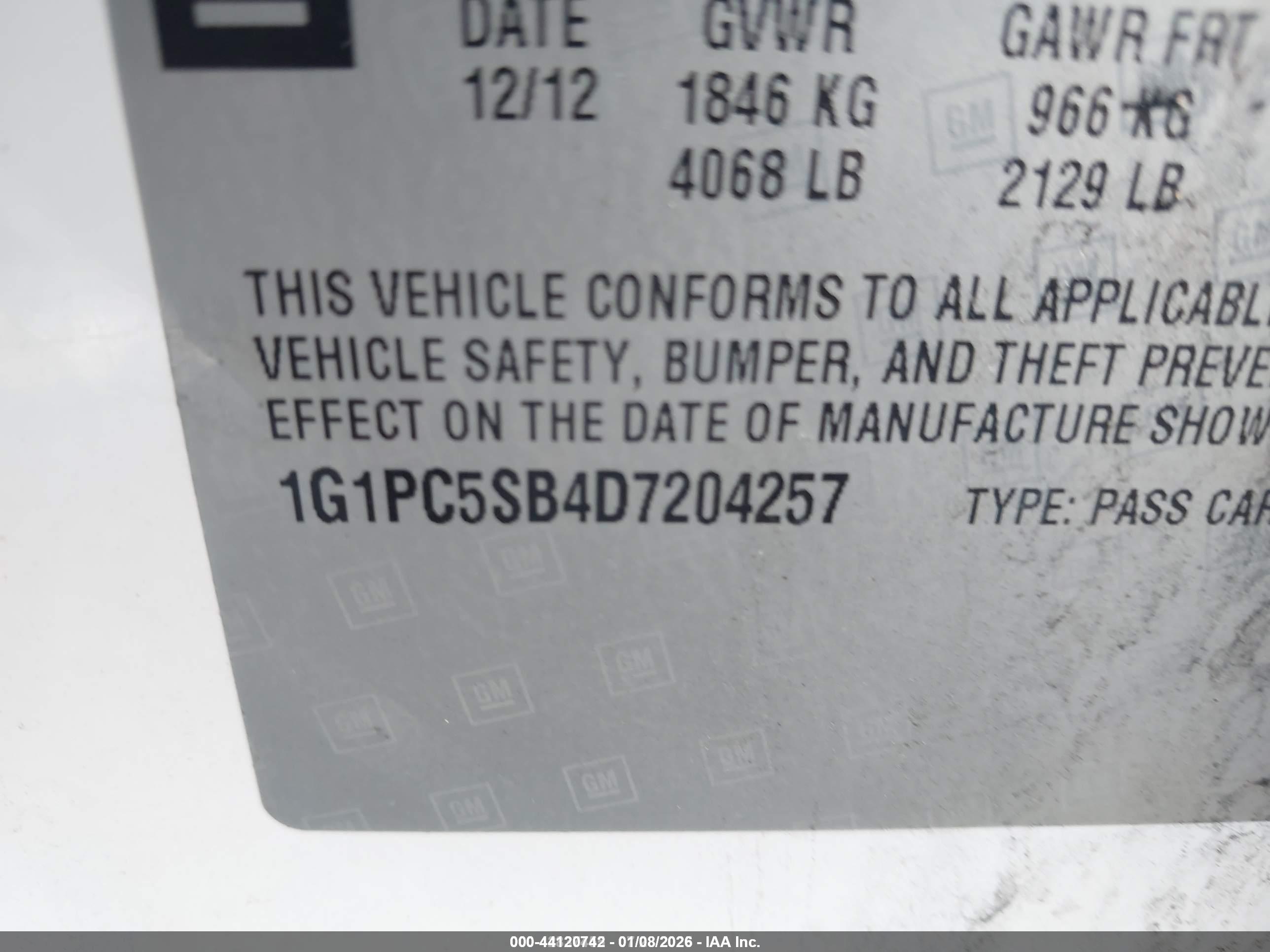 CHEVROLET CRUZE image 9