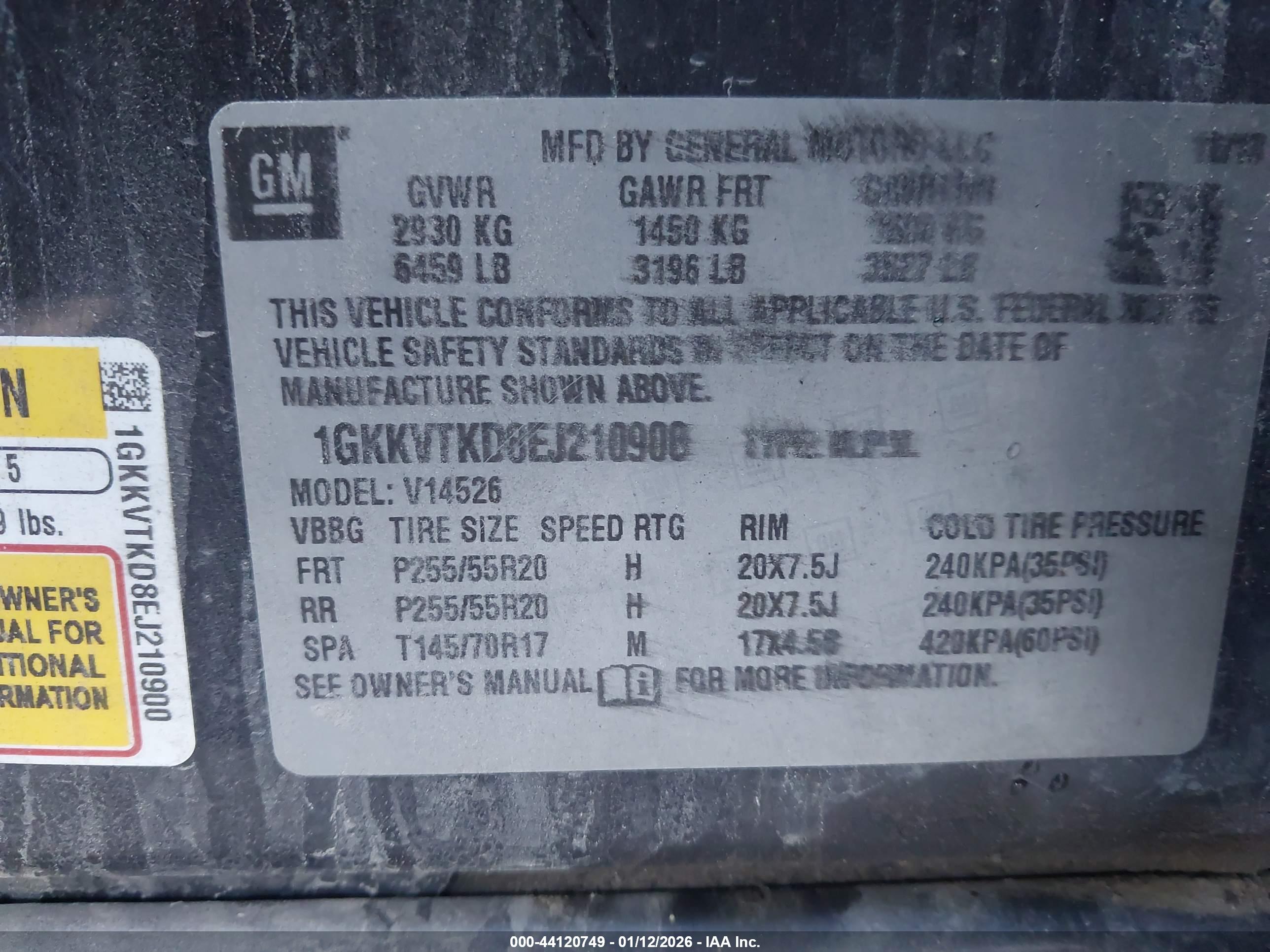 GMC ACADIA image 9