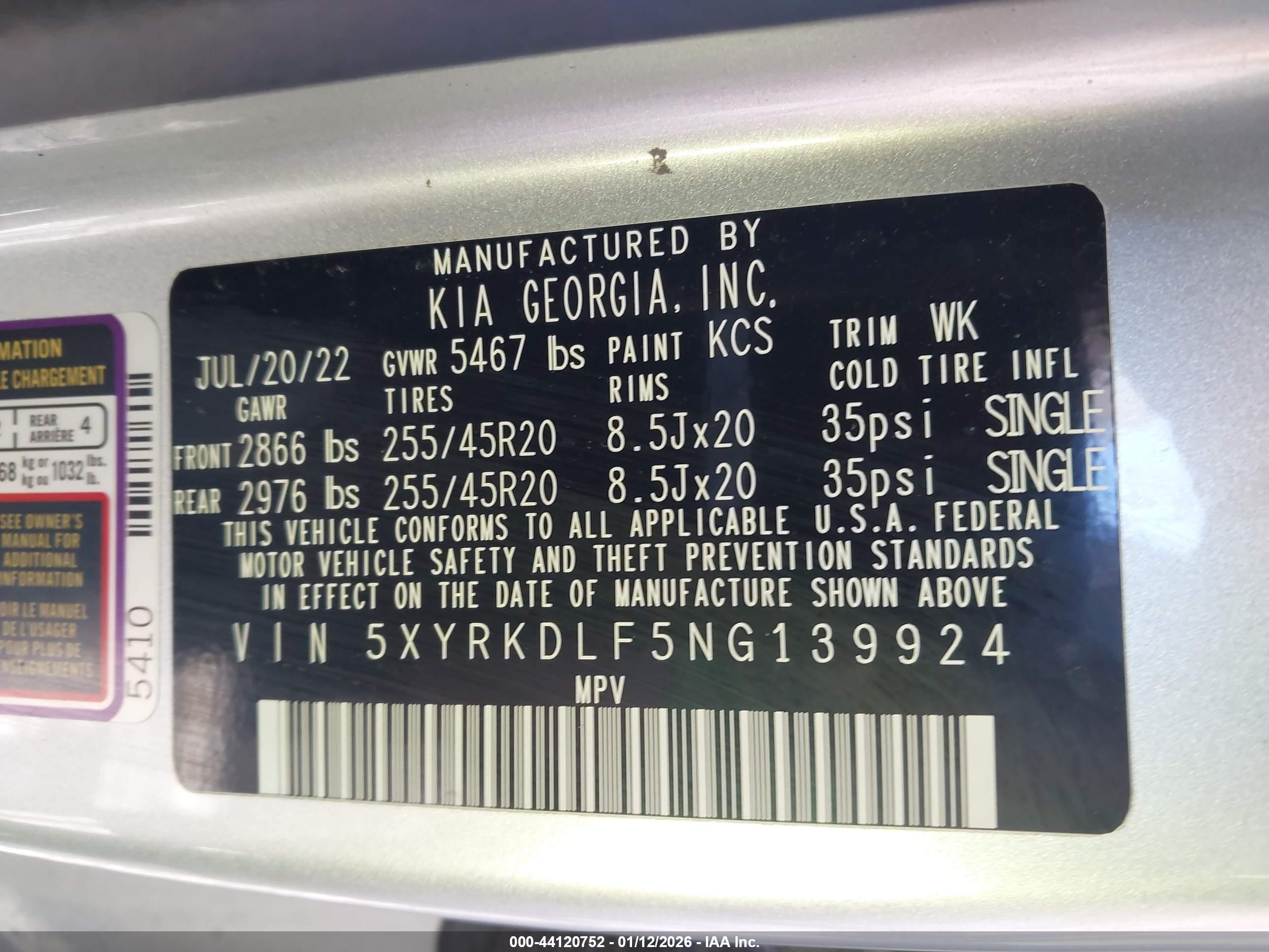KIA SORENTO image 9