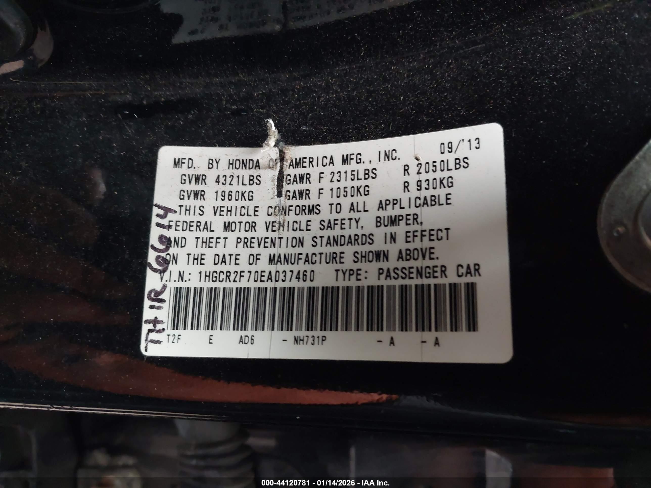 HONDA ACCORD image 9