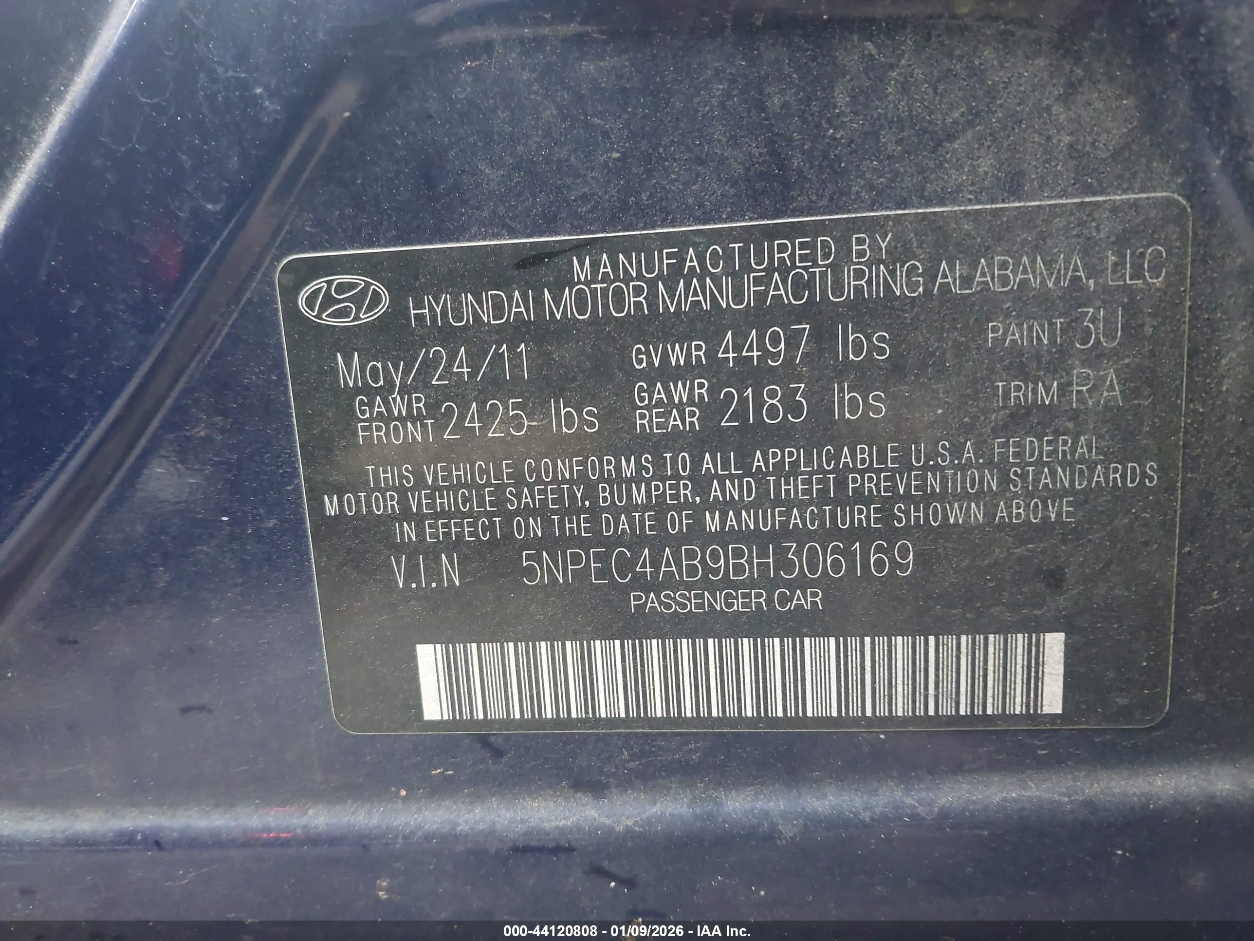HYUNDAI SONATA image 9