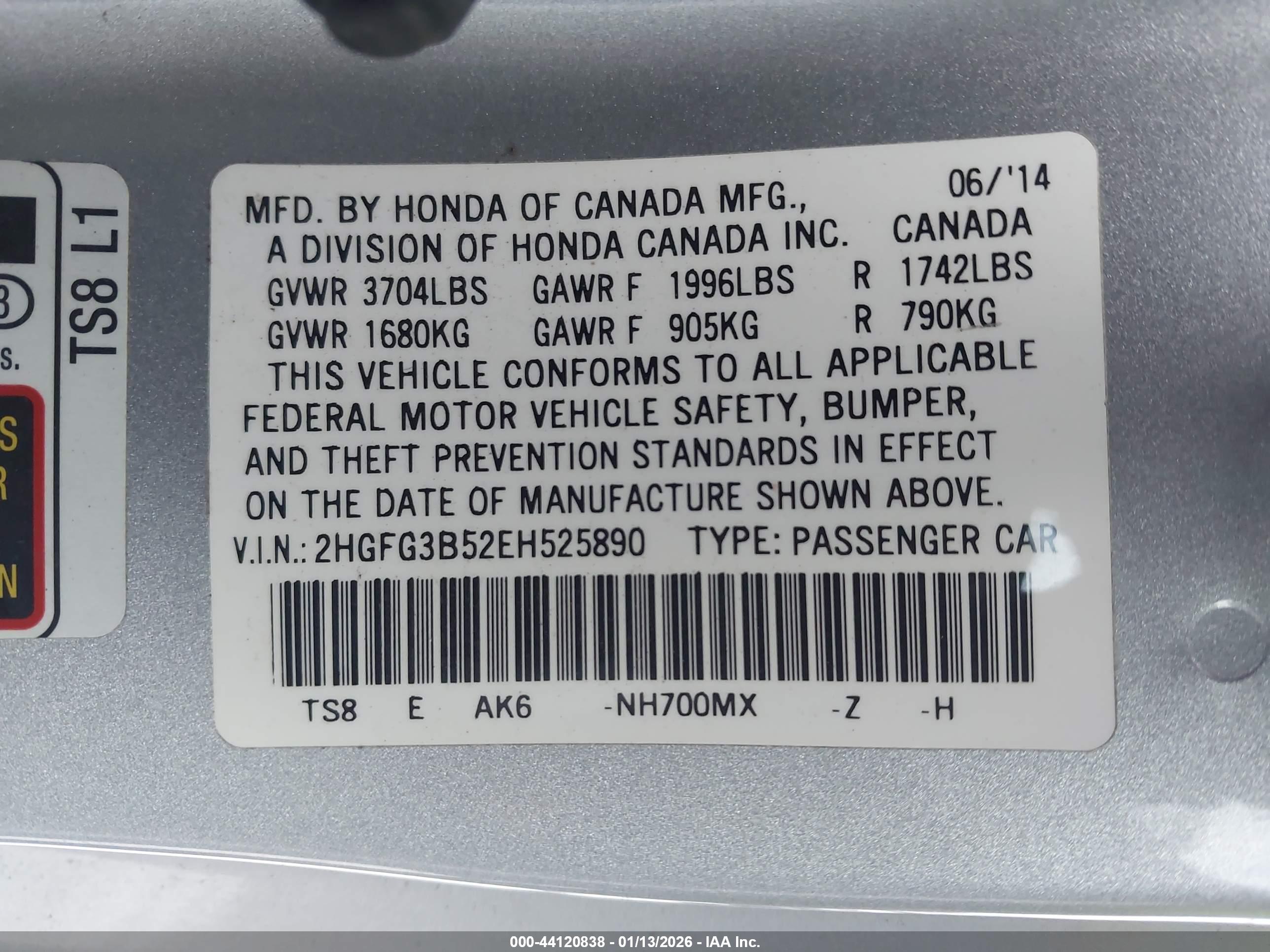 HONDA CIVIC image 9