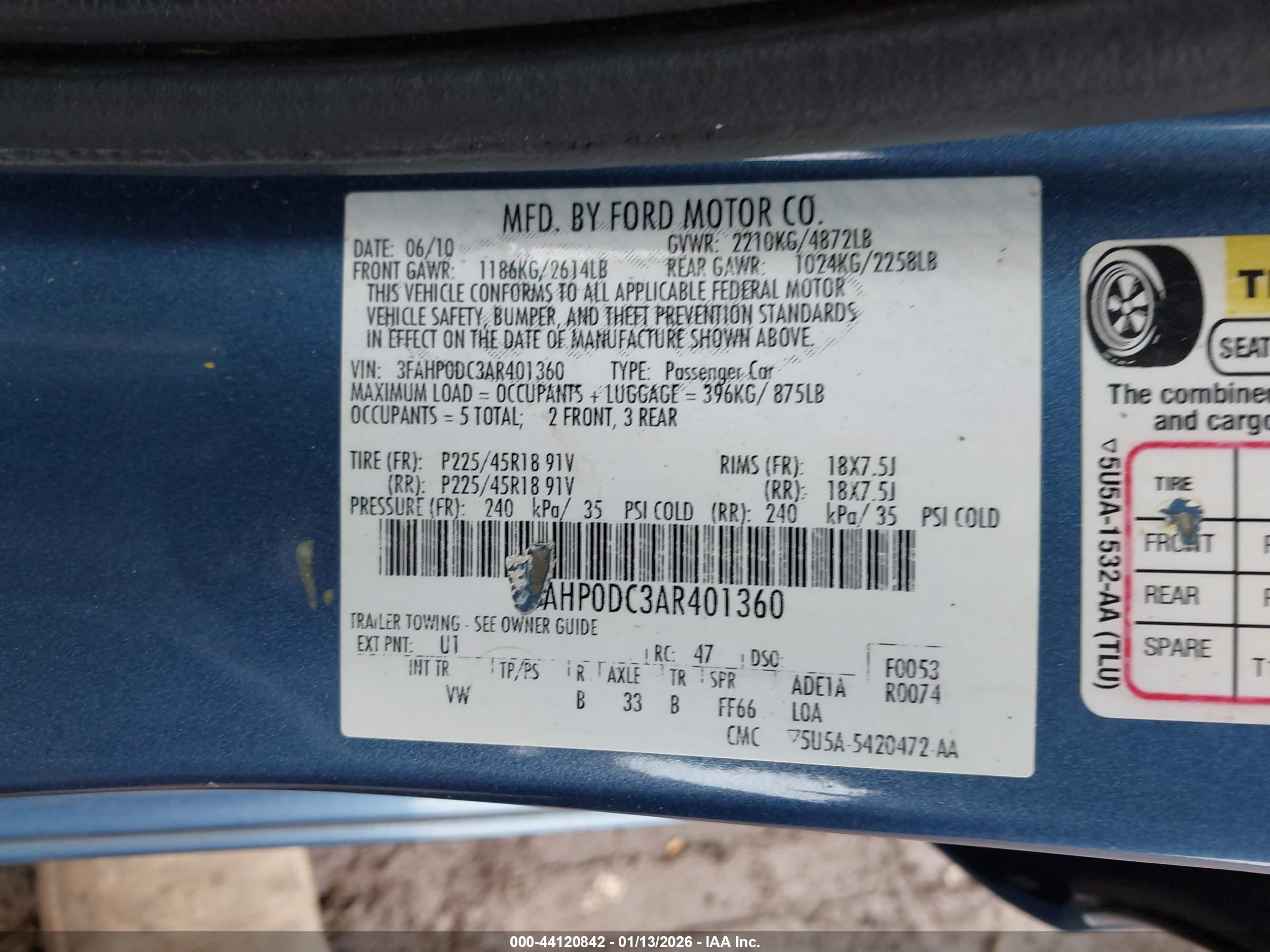 FORD FUSION image 9