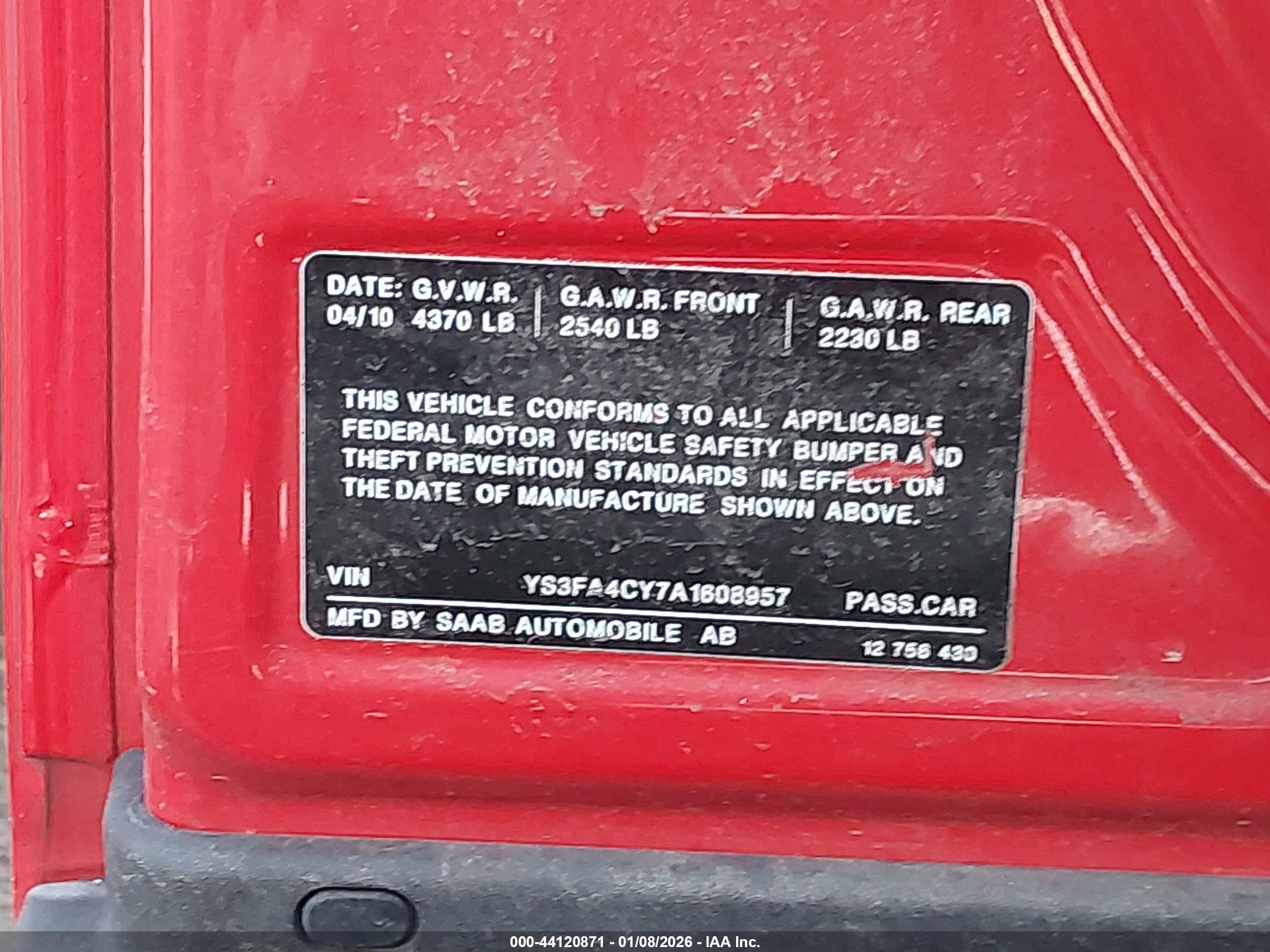 SAAB 9-3 image 9