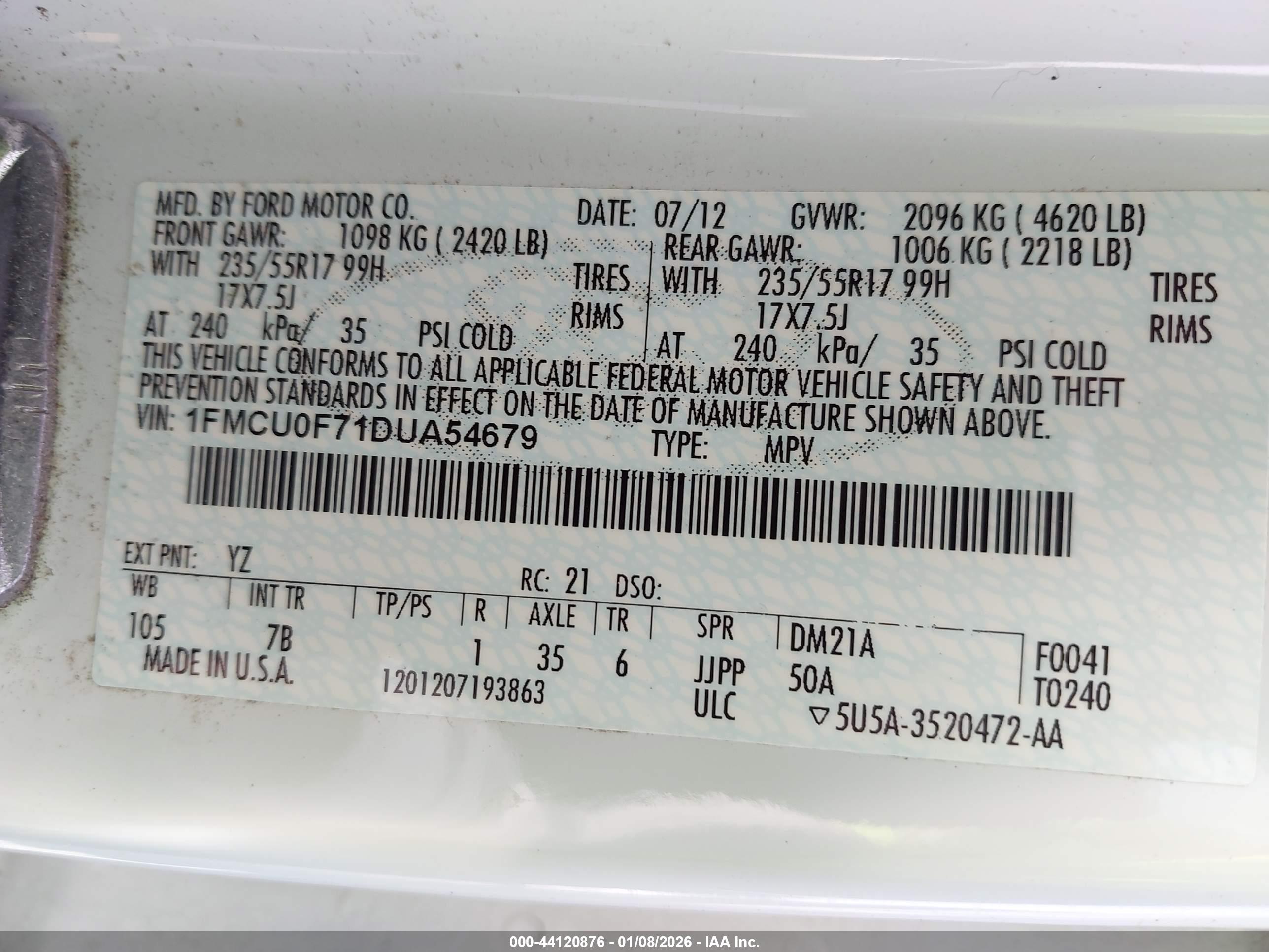 FORD ESCAPE image 9