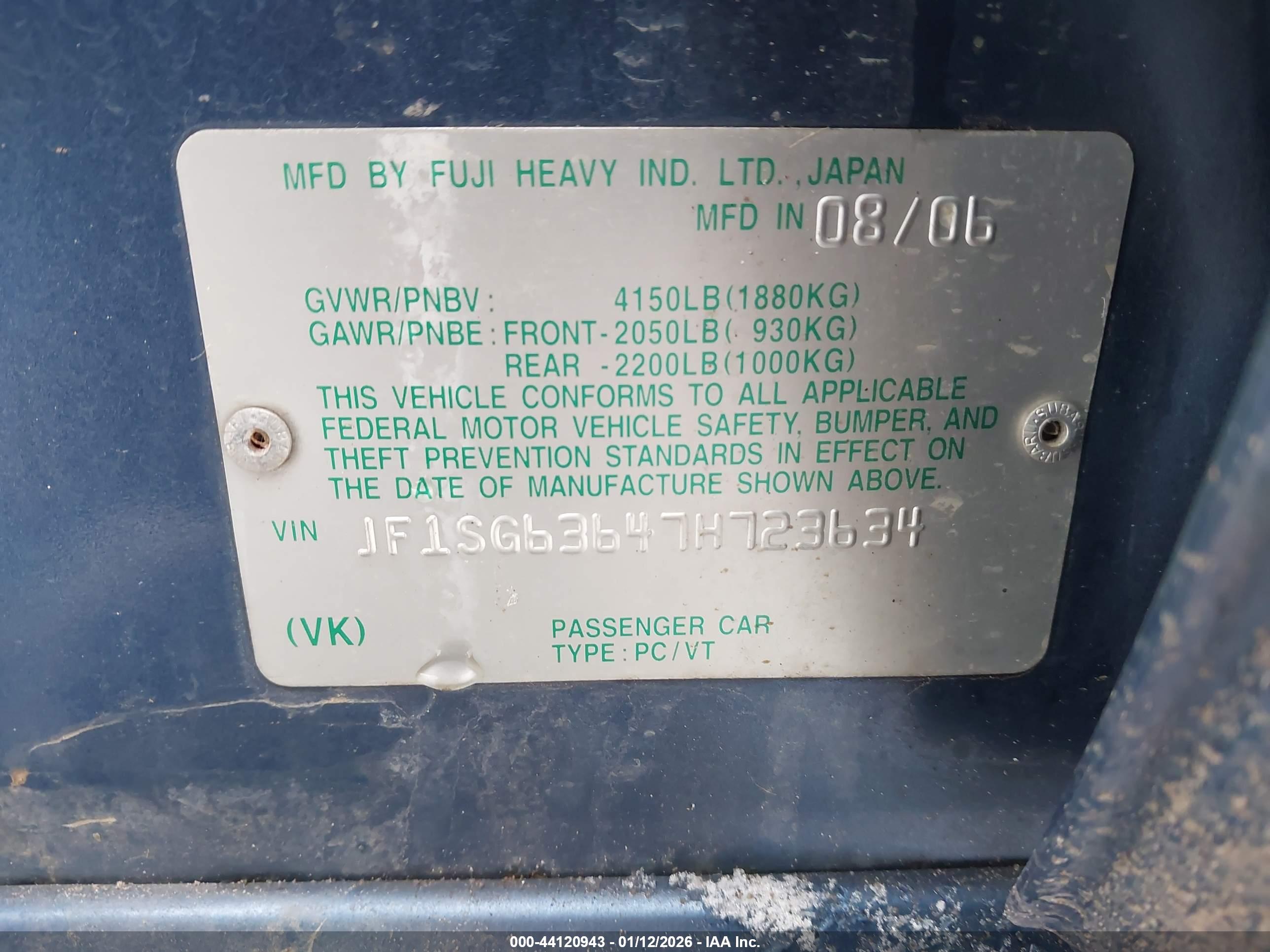 SUBARU FORESTER image 9