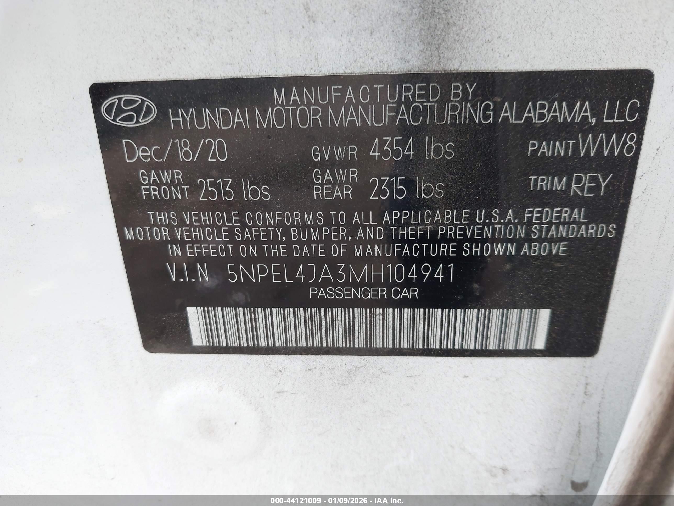 HYUNDAI SONATA image 9