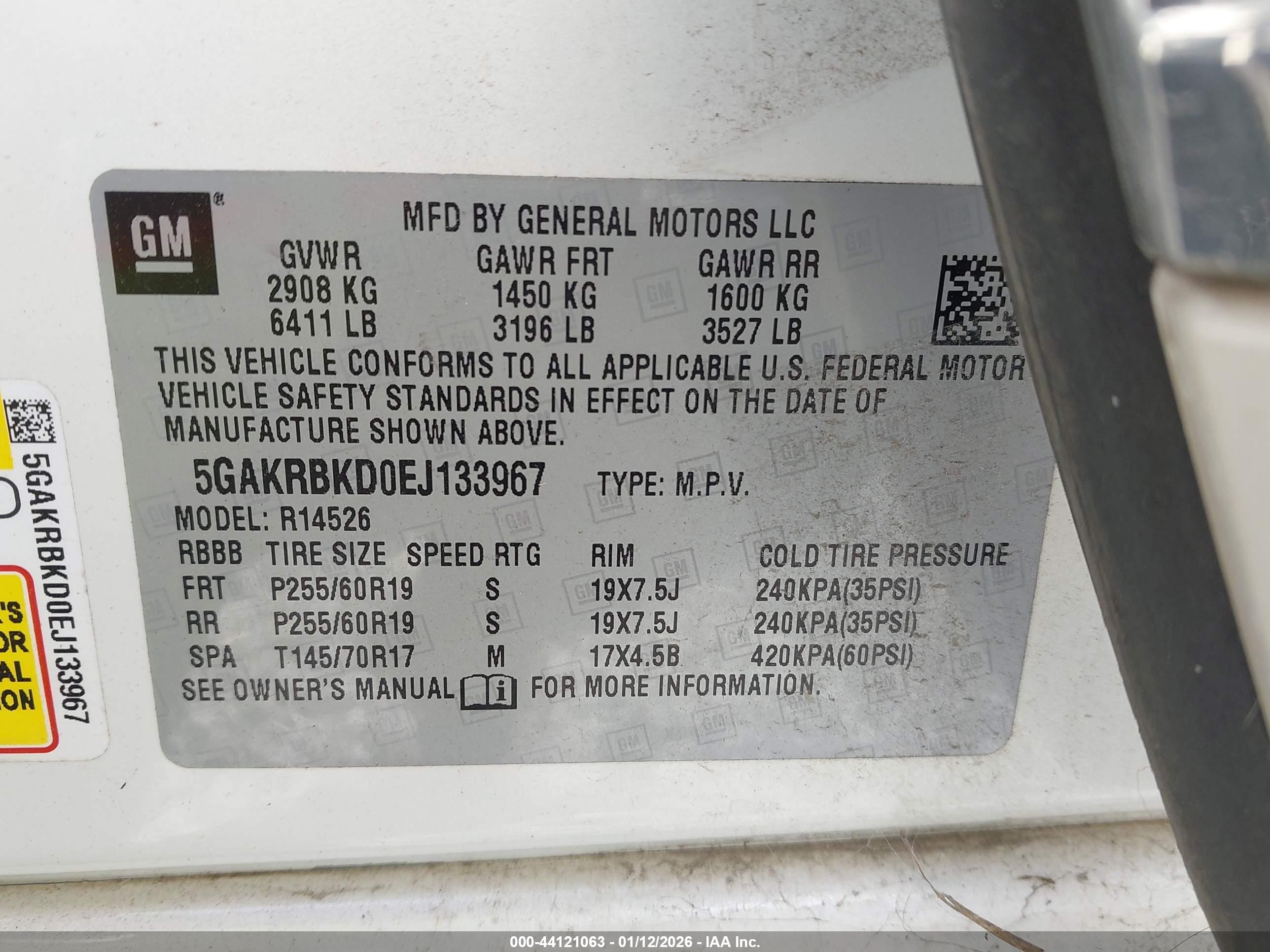 BUICK ENCLAVE image 9