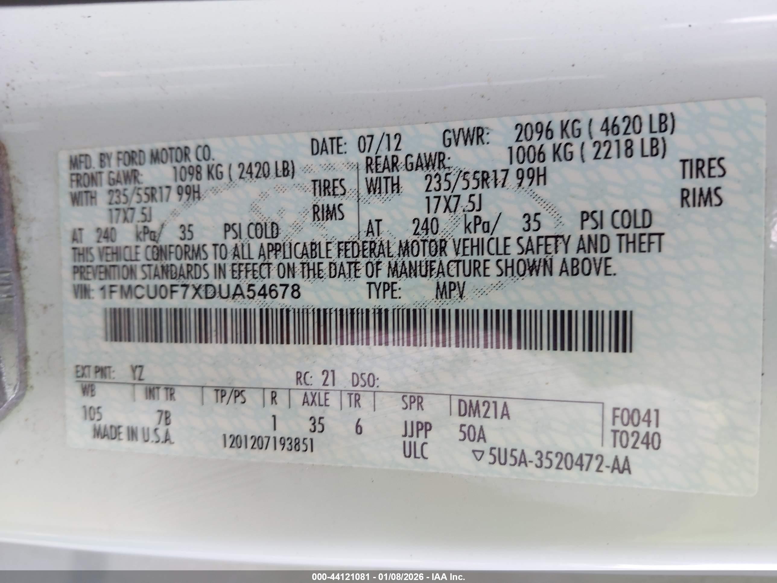FORD ESCAPE image 9