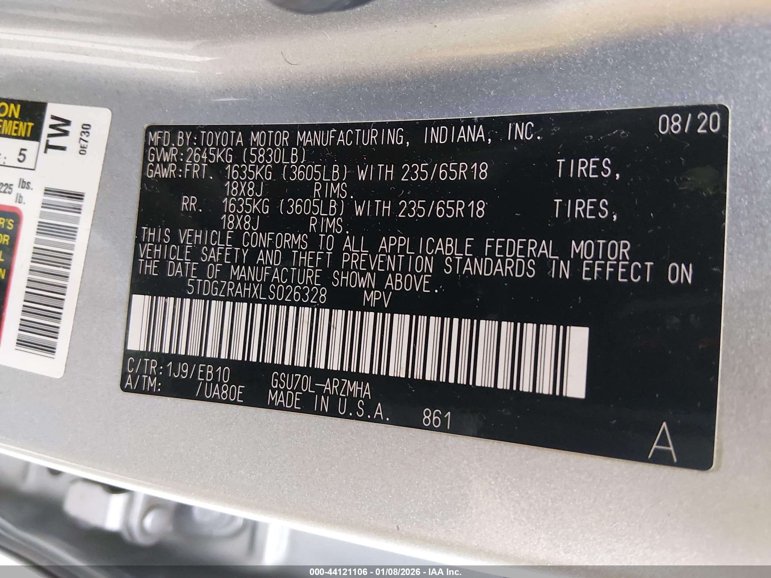 TOYOTA HIGHLANDER image 9