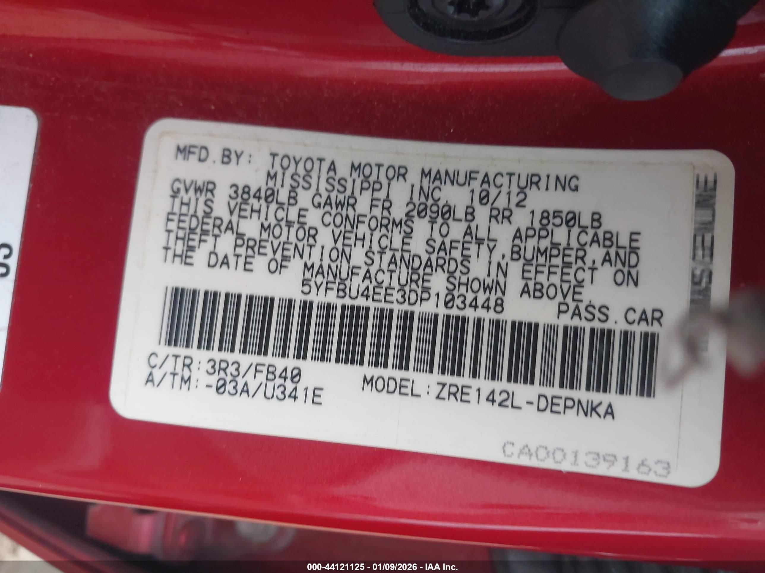 TOYOTA COROLLA image 9