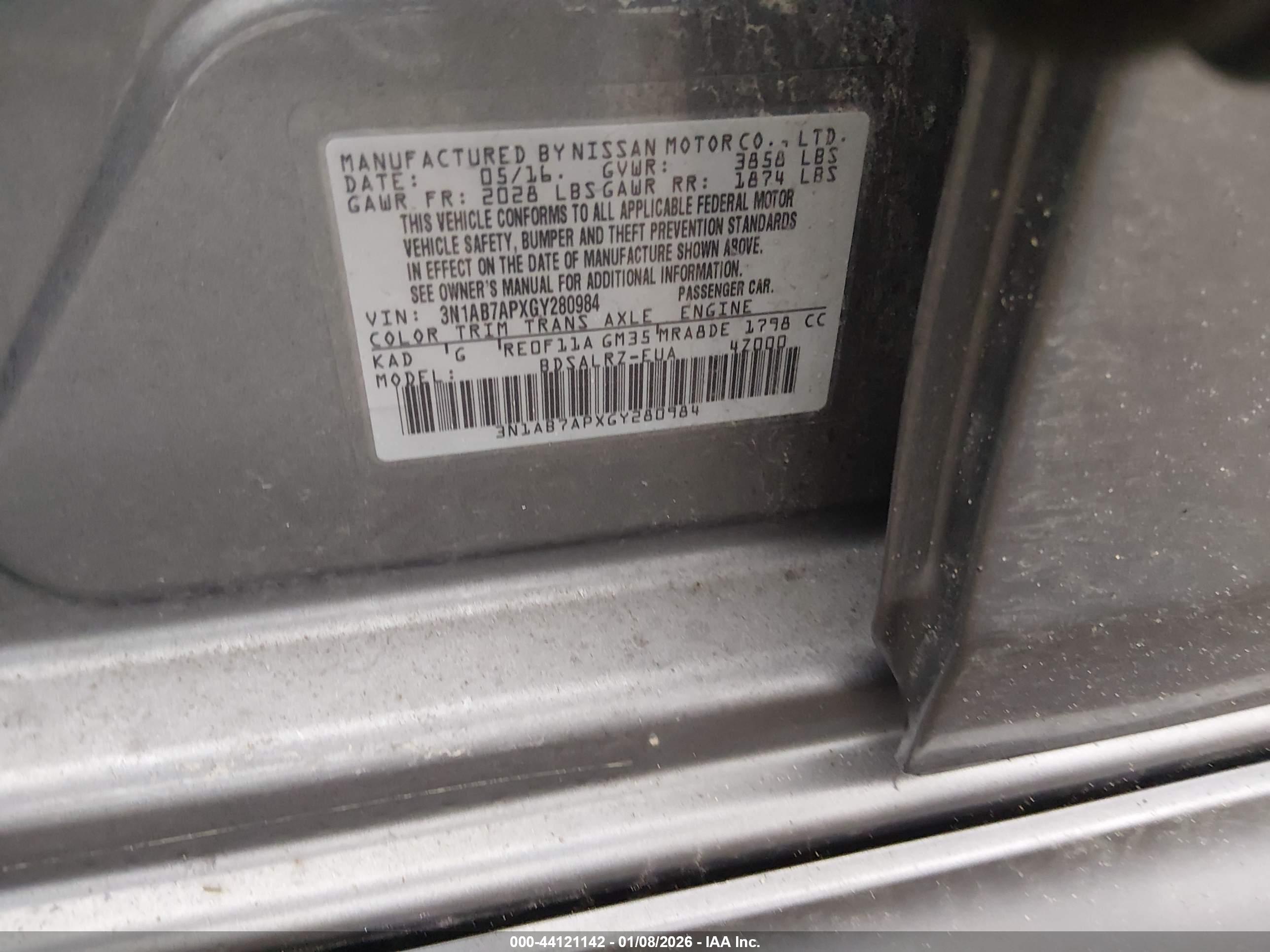NISSAN SENTRA image 9