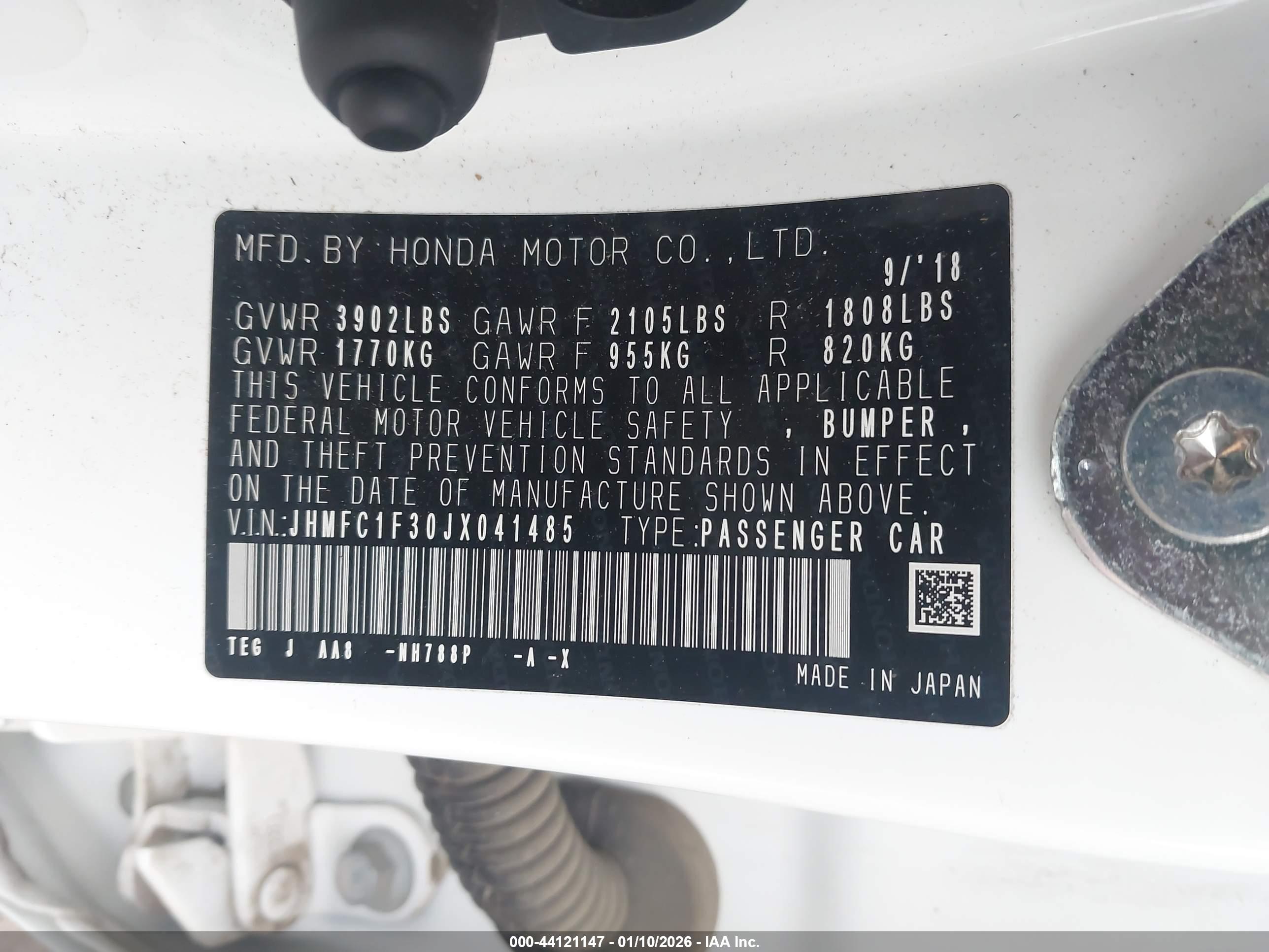 HONDA CIVIC image 9