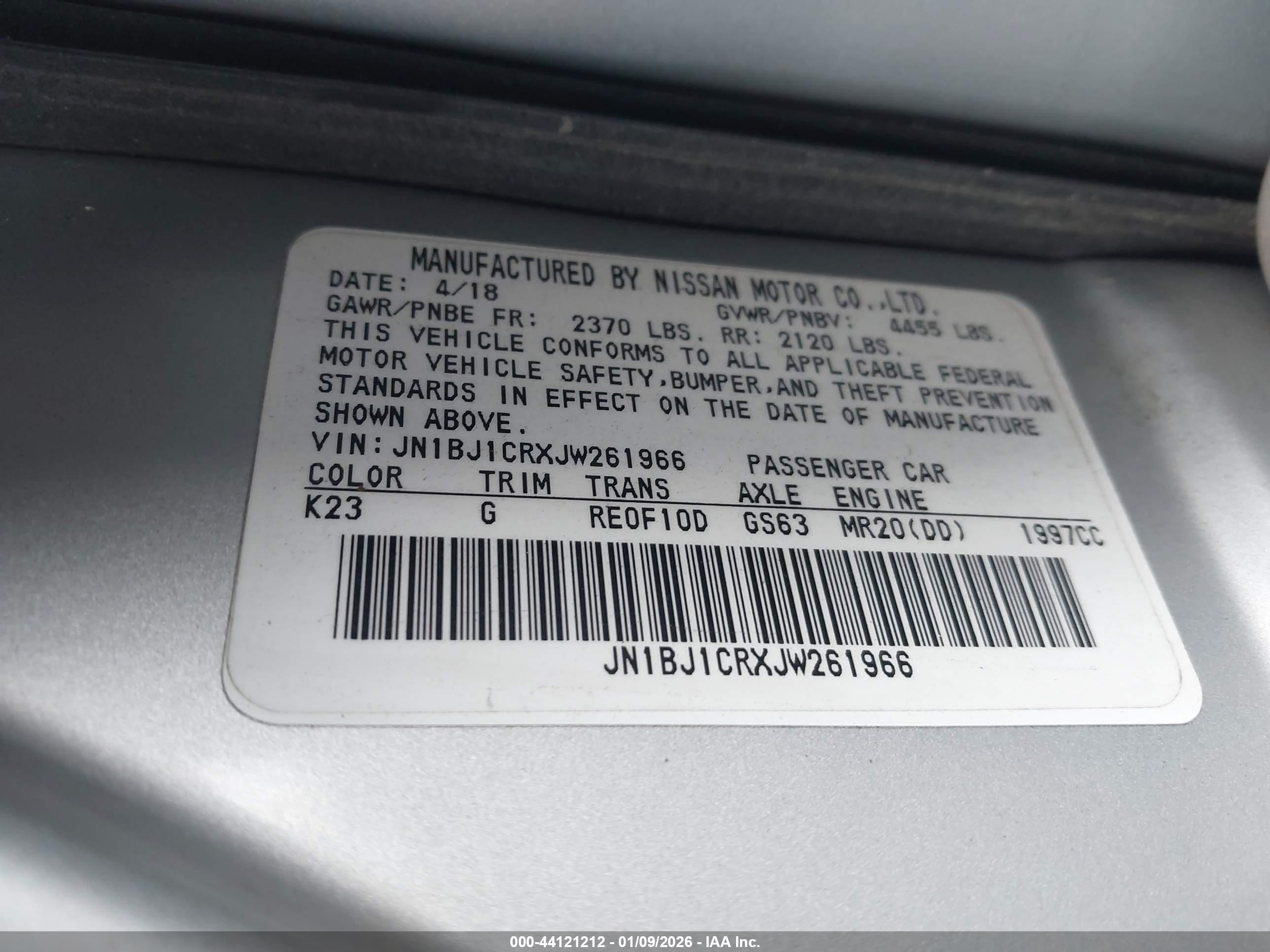 NISSAN ROGUE image 9