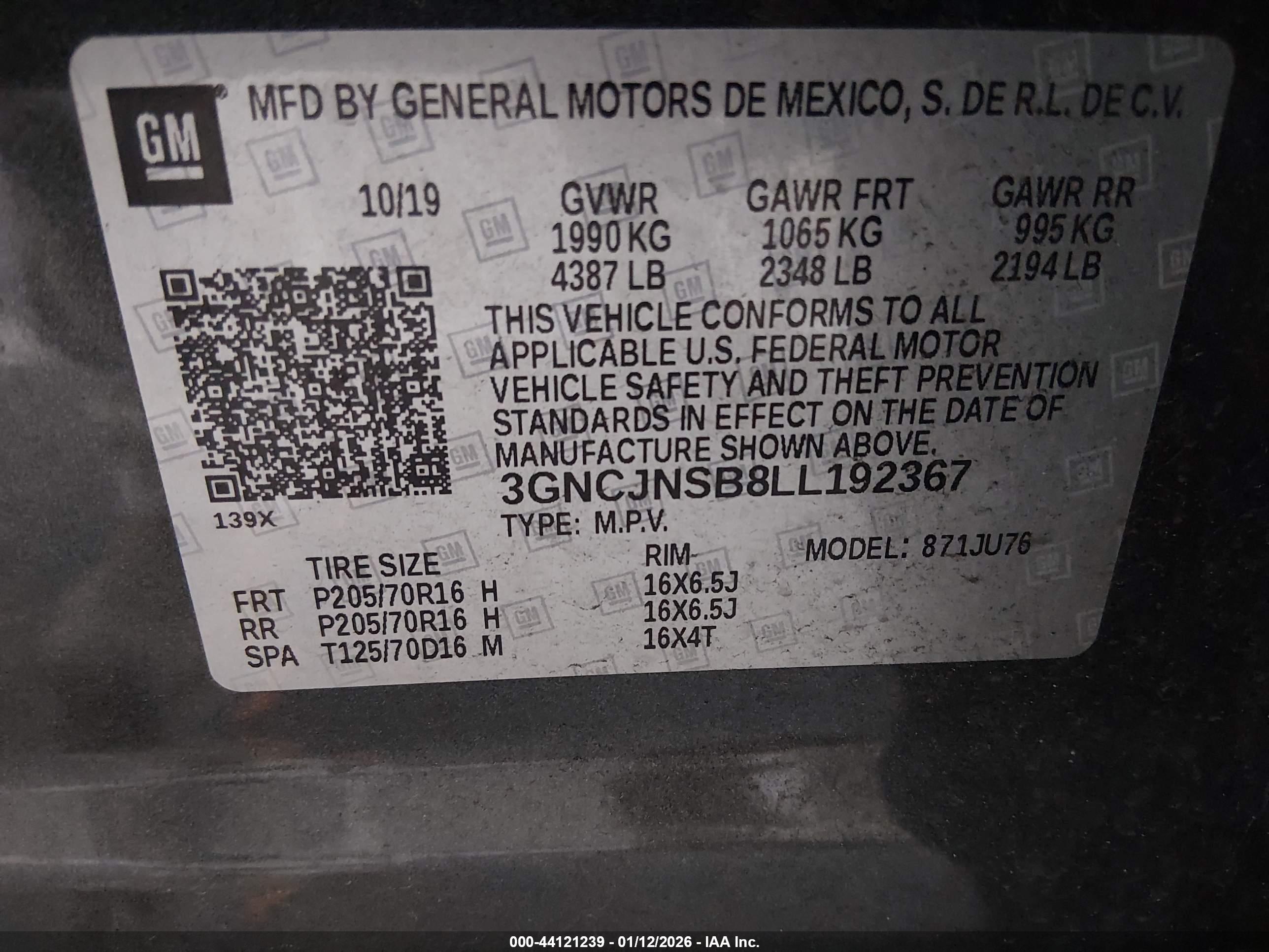 CHEVROLET TRAX image 9
