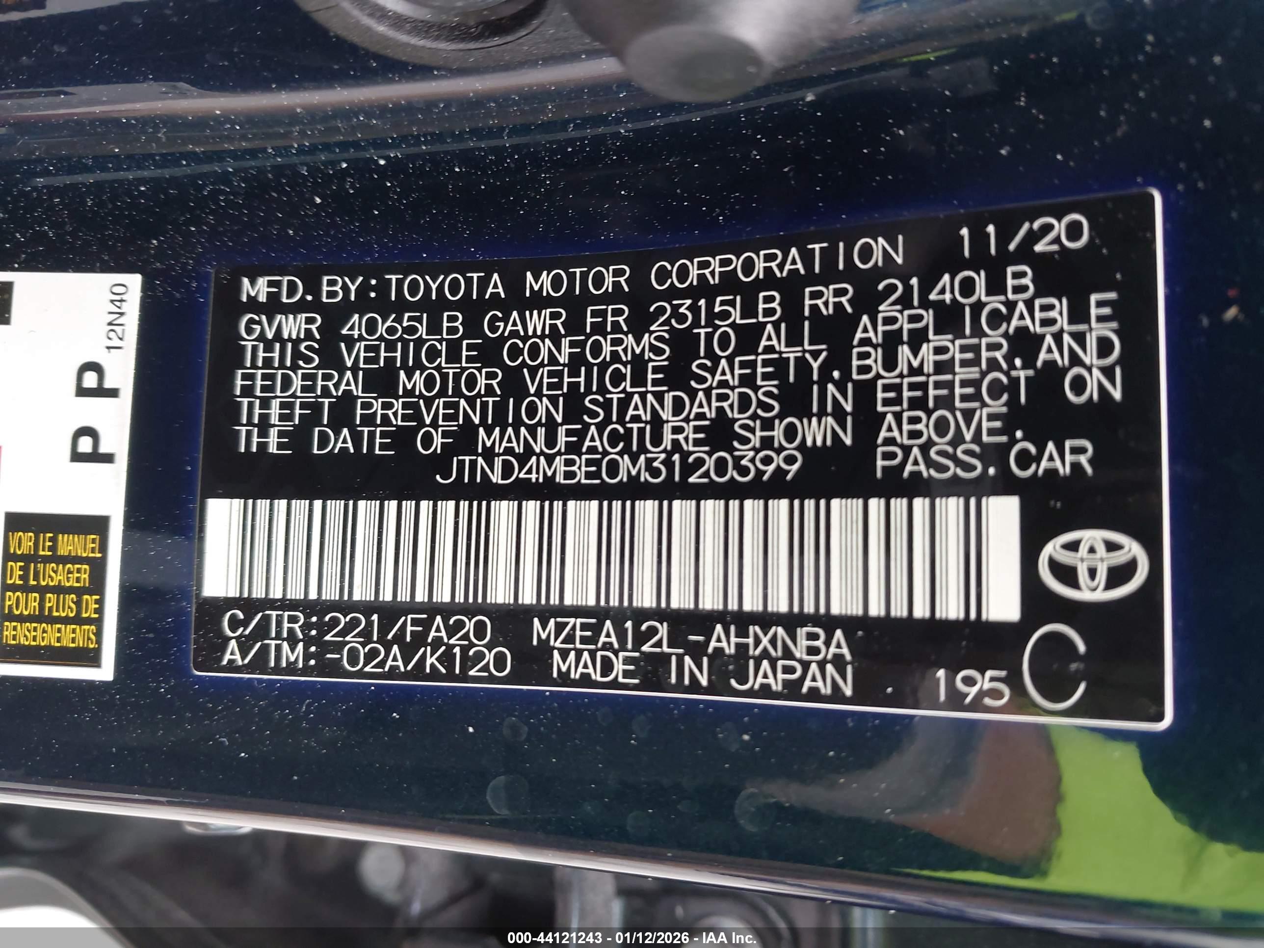 TOYOTA COROLLA image 9
