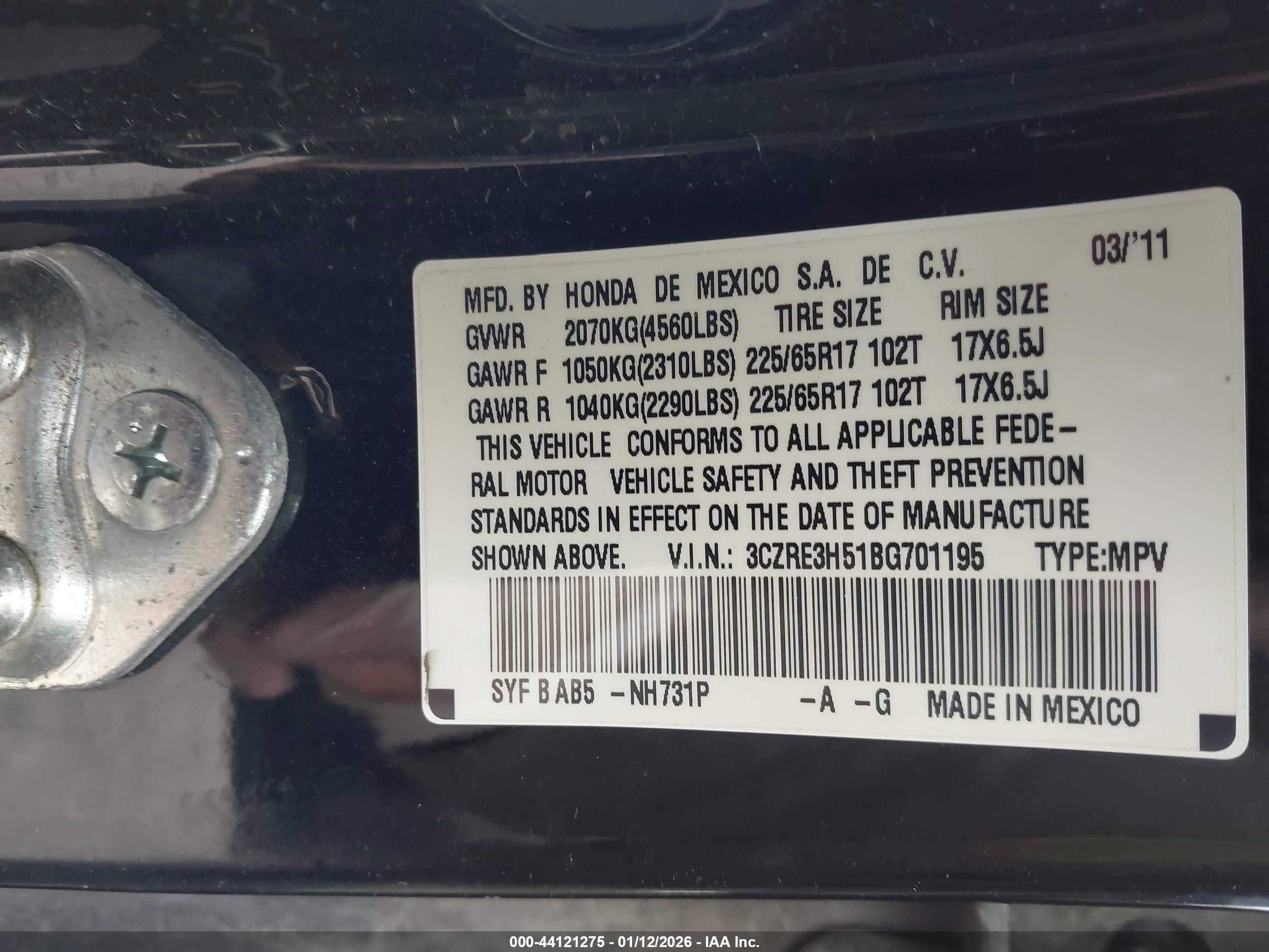HONDA CR-V image 9