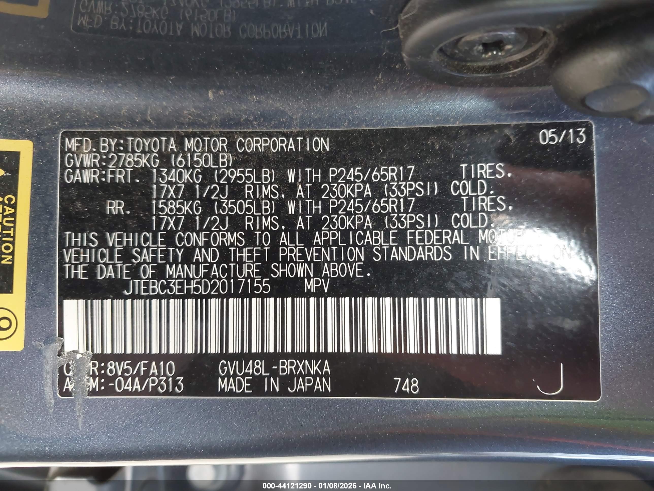 TOYOTA HIGHLANDER image 9
