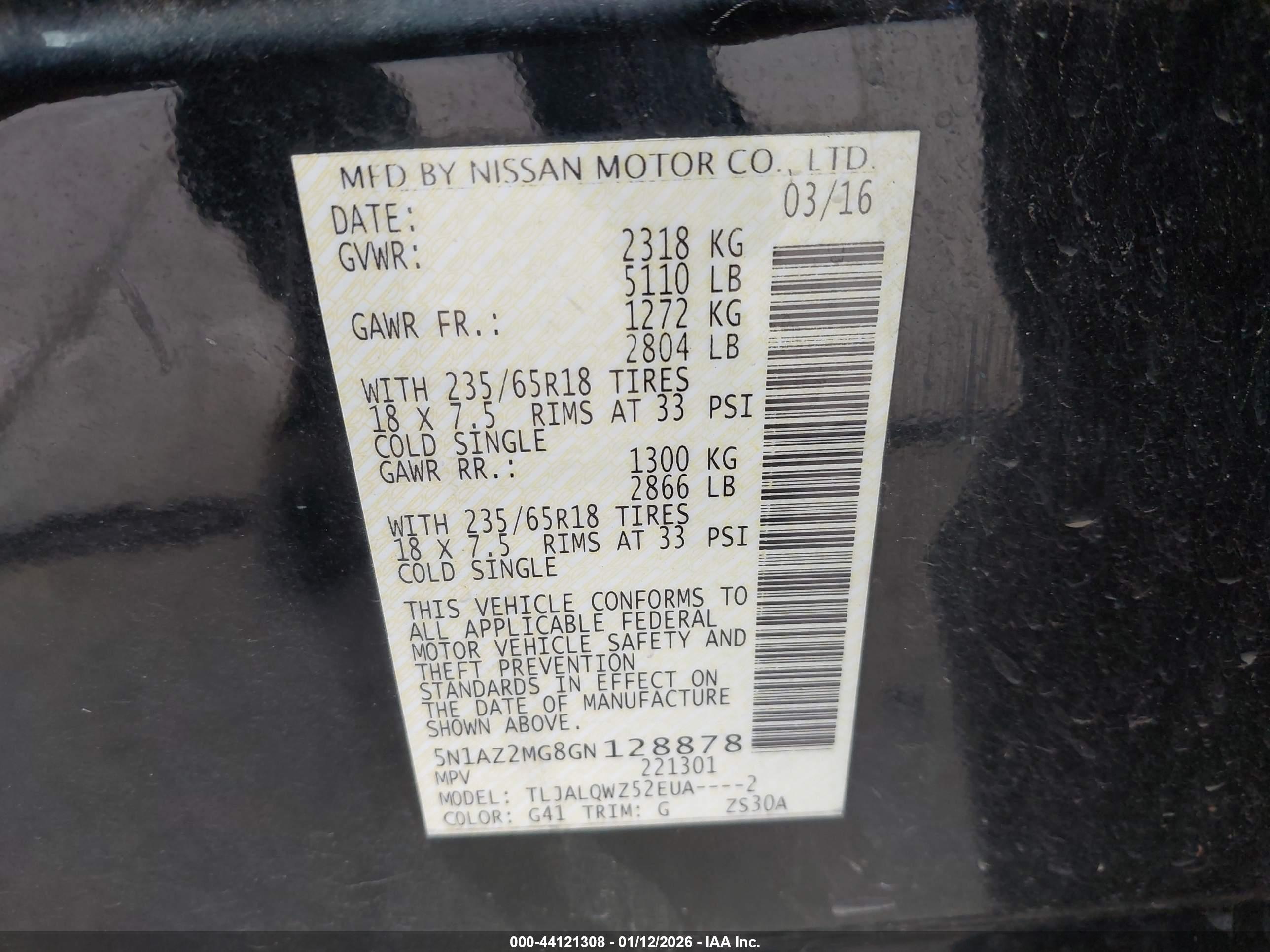 NISSAN MURANO image 9
