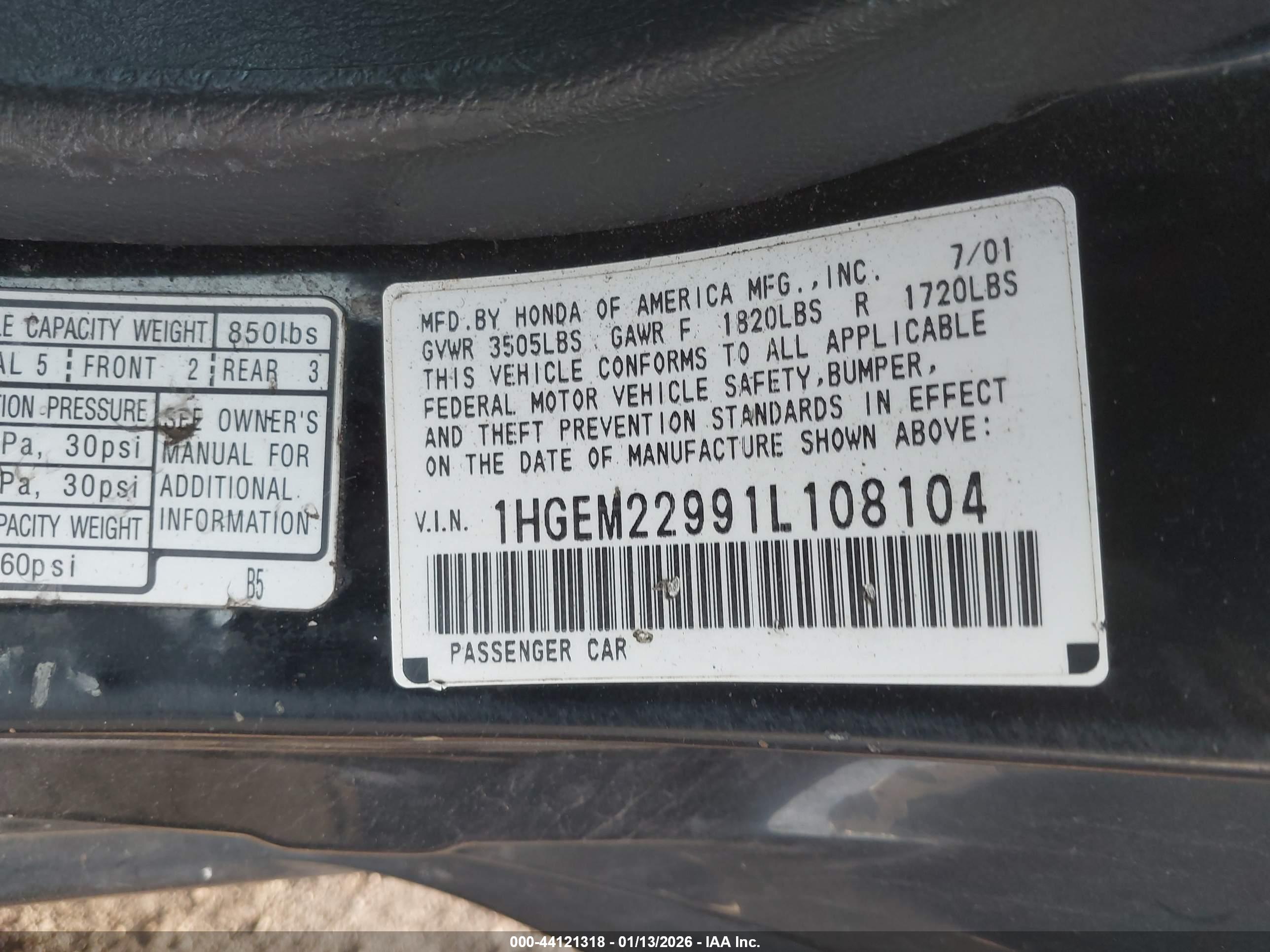 HONDA CIVIC image 9
