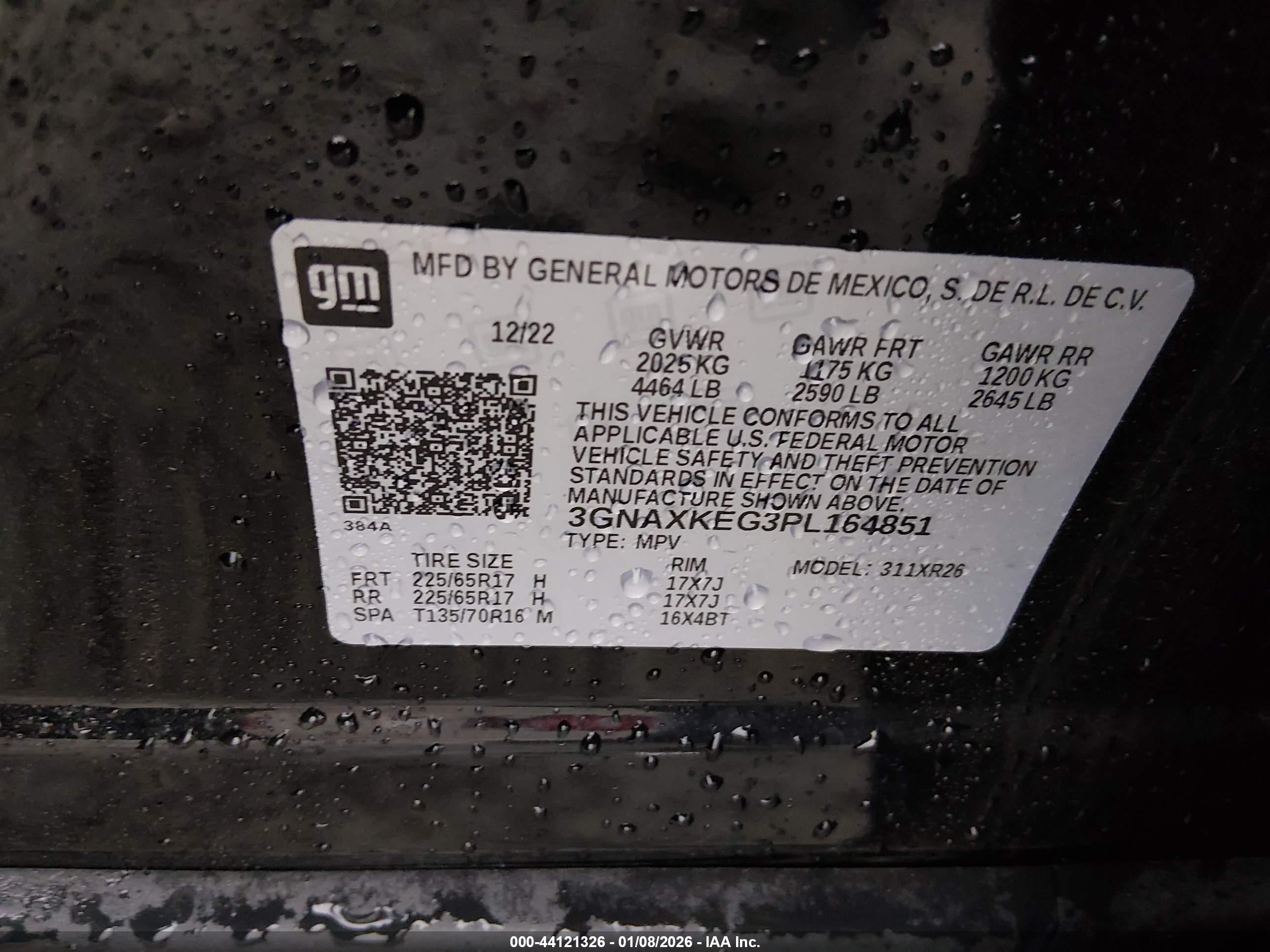 CHEVROLET EQUINOX image 9