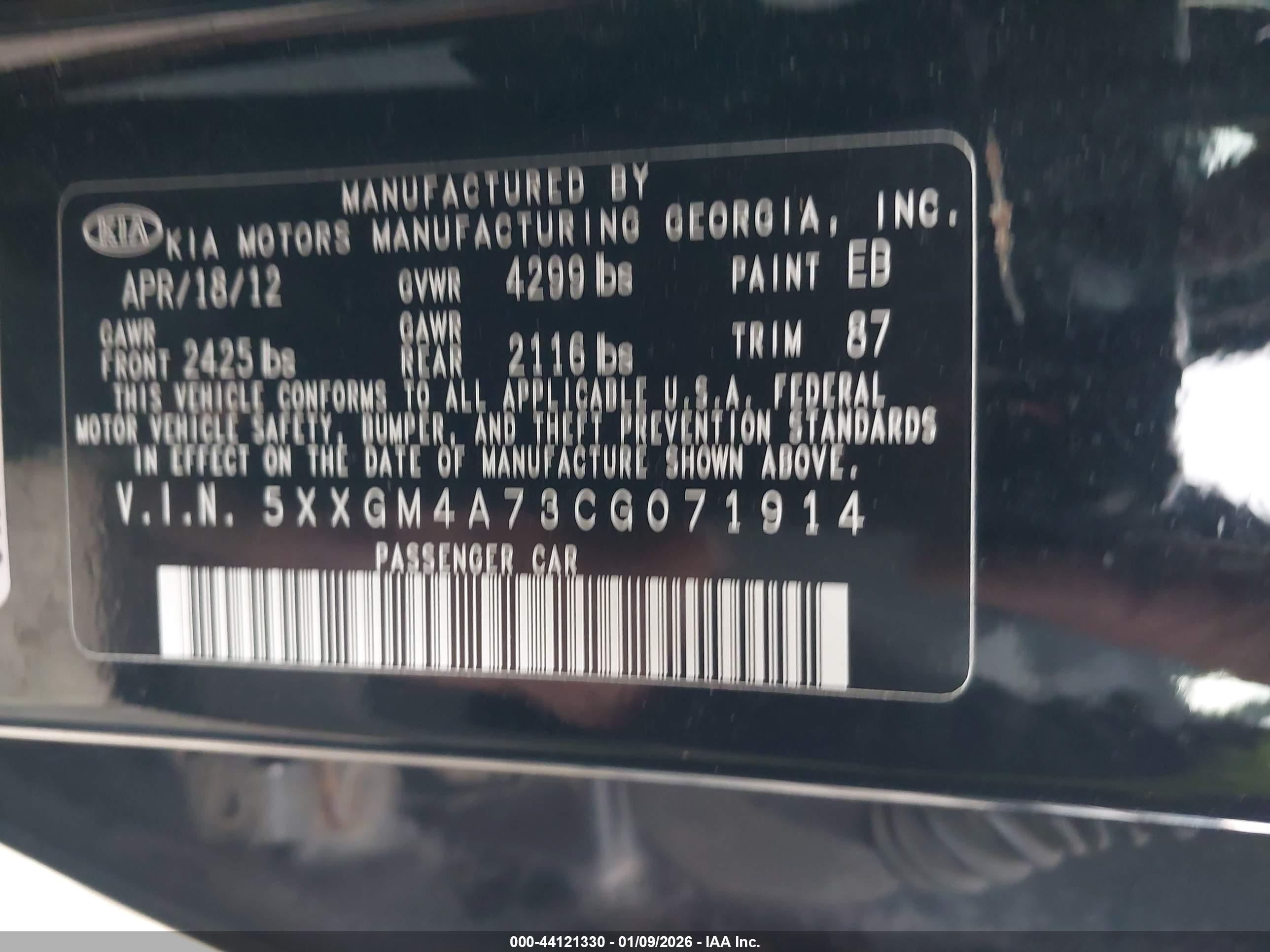 KIA OPTIMA image 9