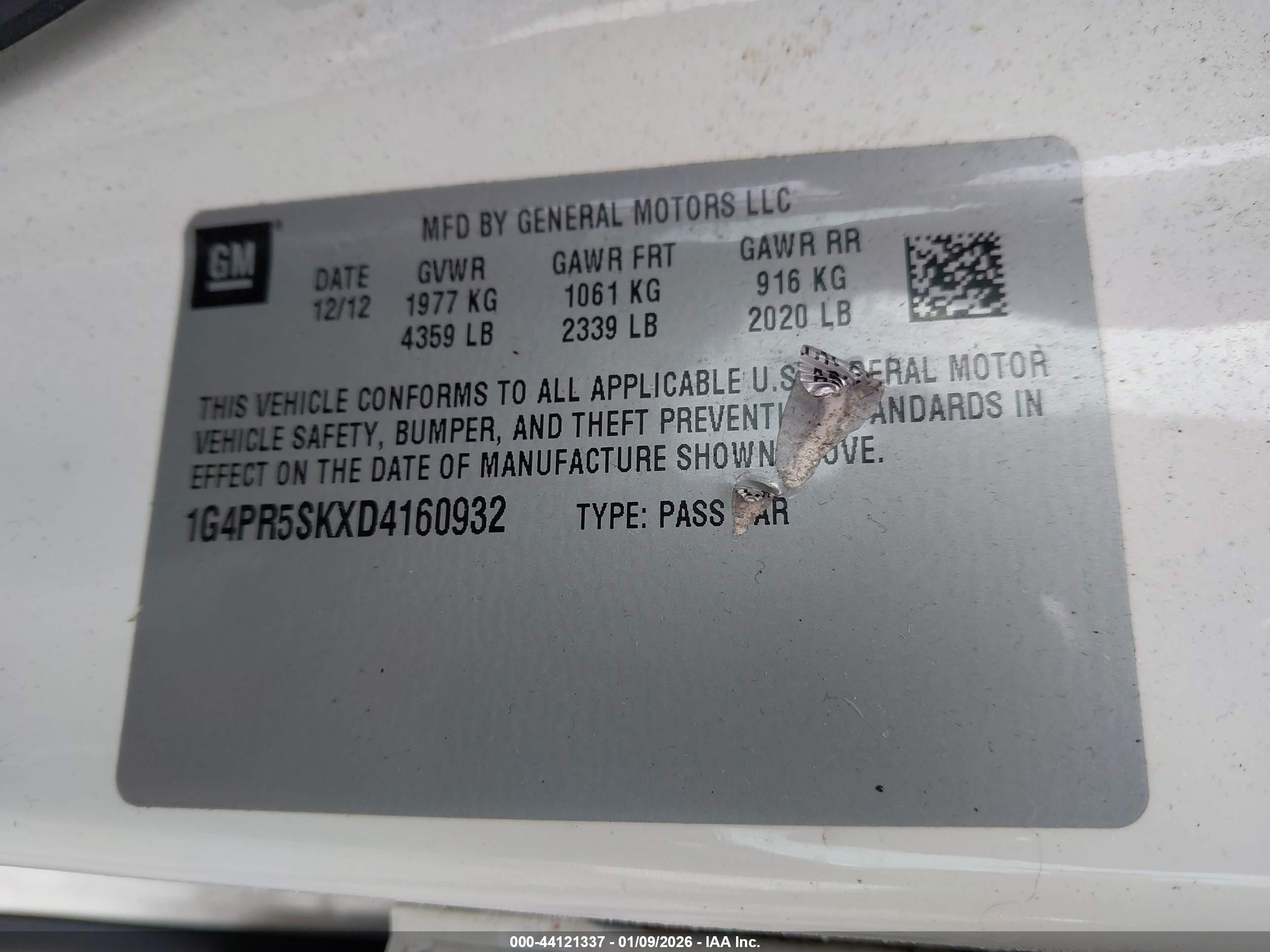 BUICK VERANO image 9