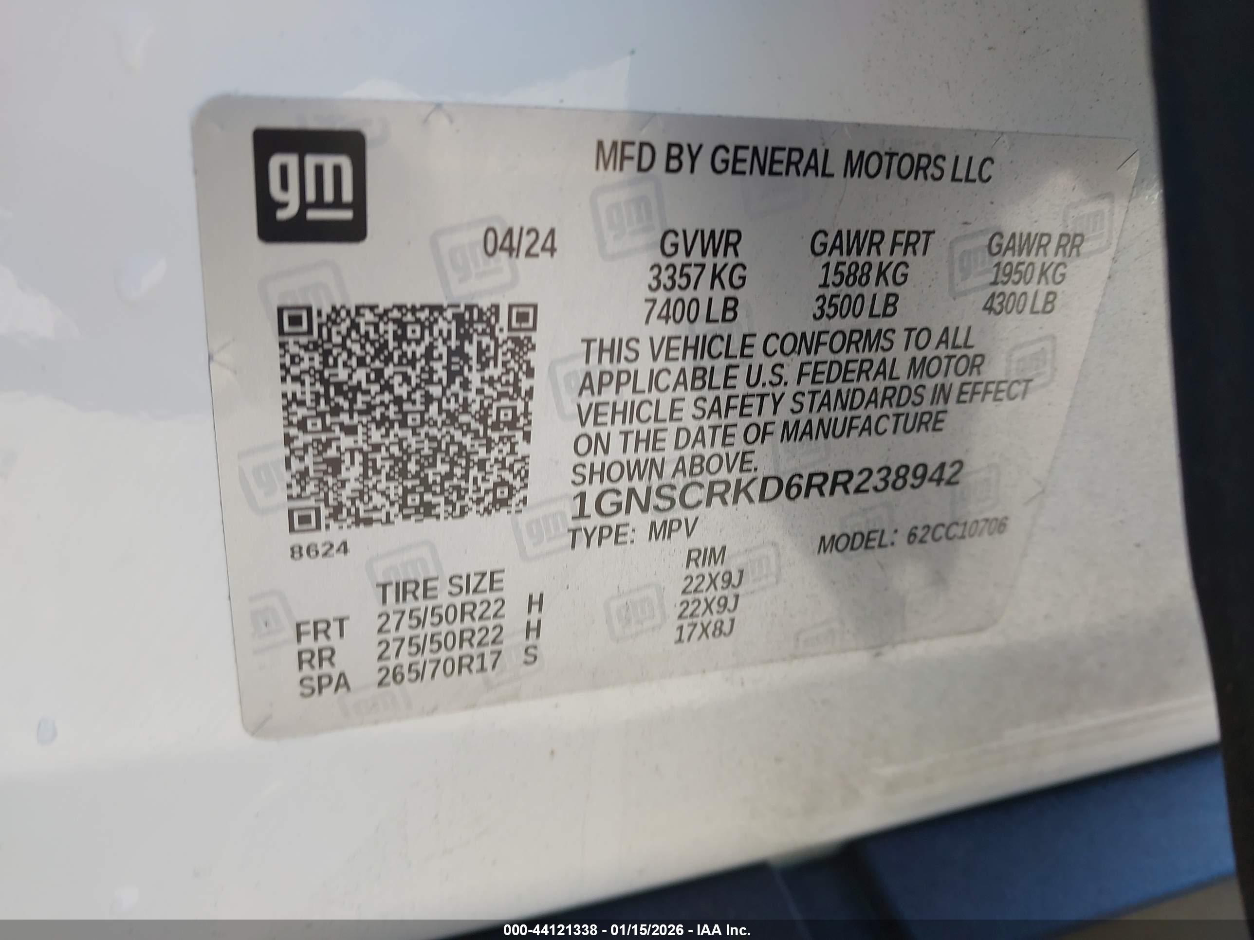 CHEVROLET TAHOE image 9