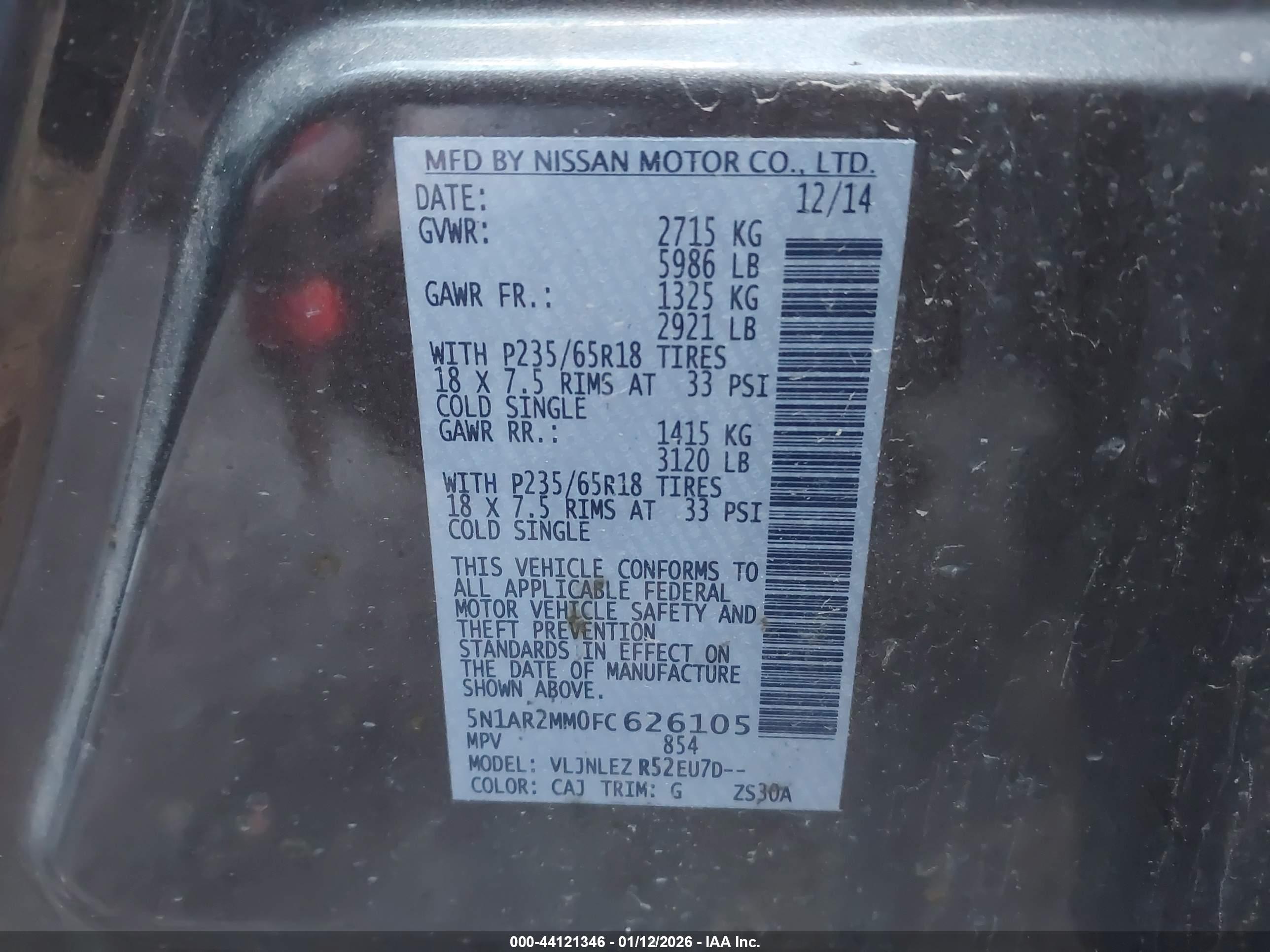 NISSAN PATHFINDER image 9