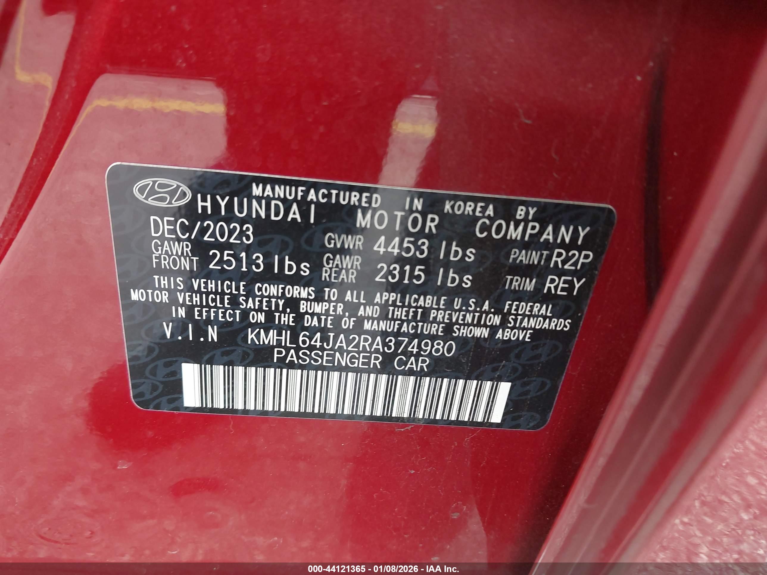 HYUNDAI SONATA image 9