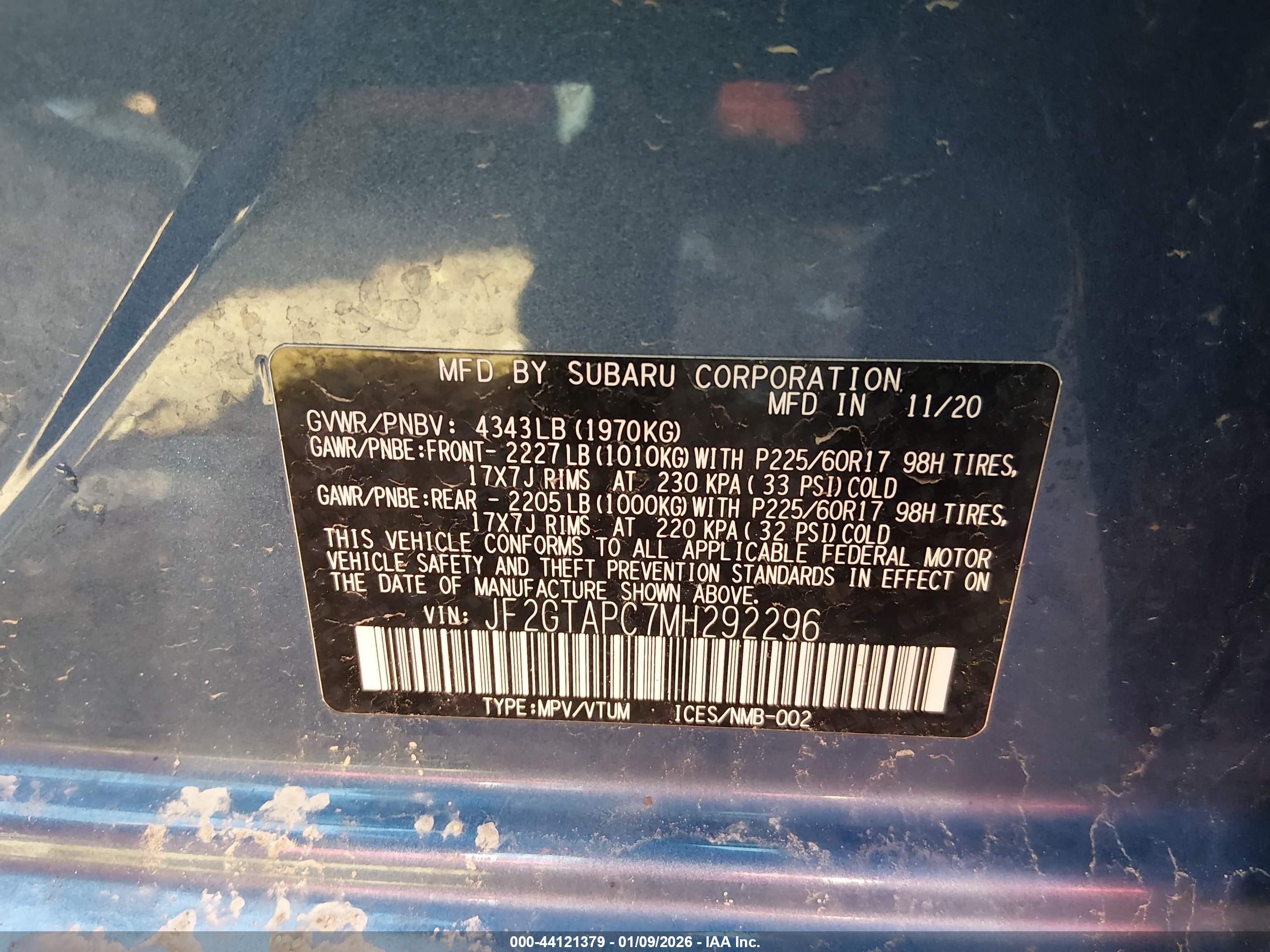 SUBARU CROSSTREK image 9
