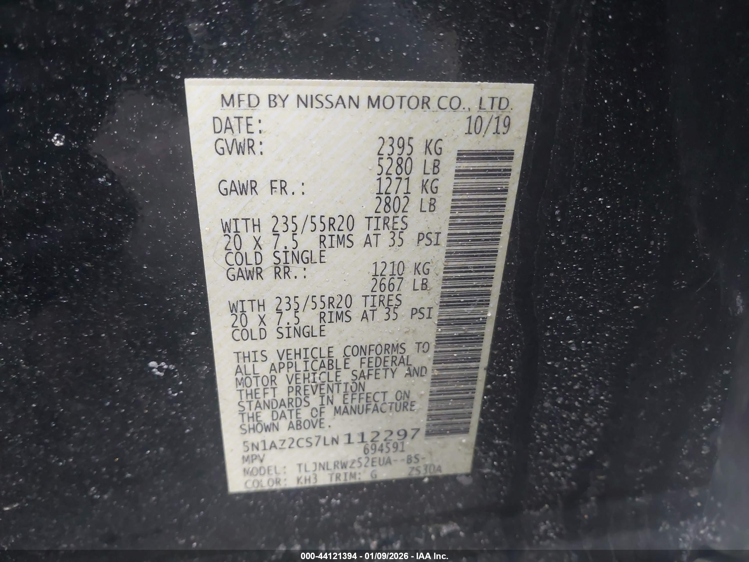 NISSAN MURANO image 9