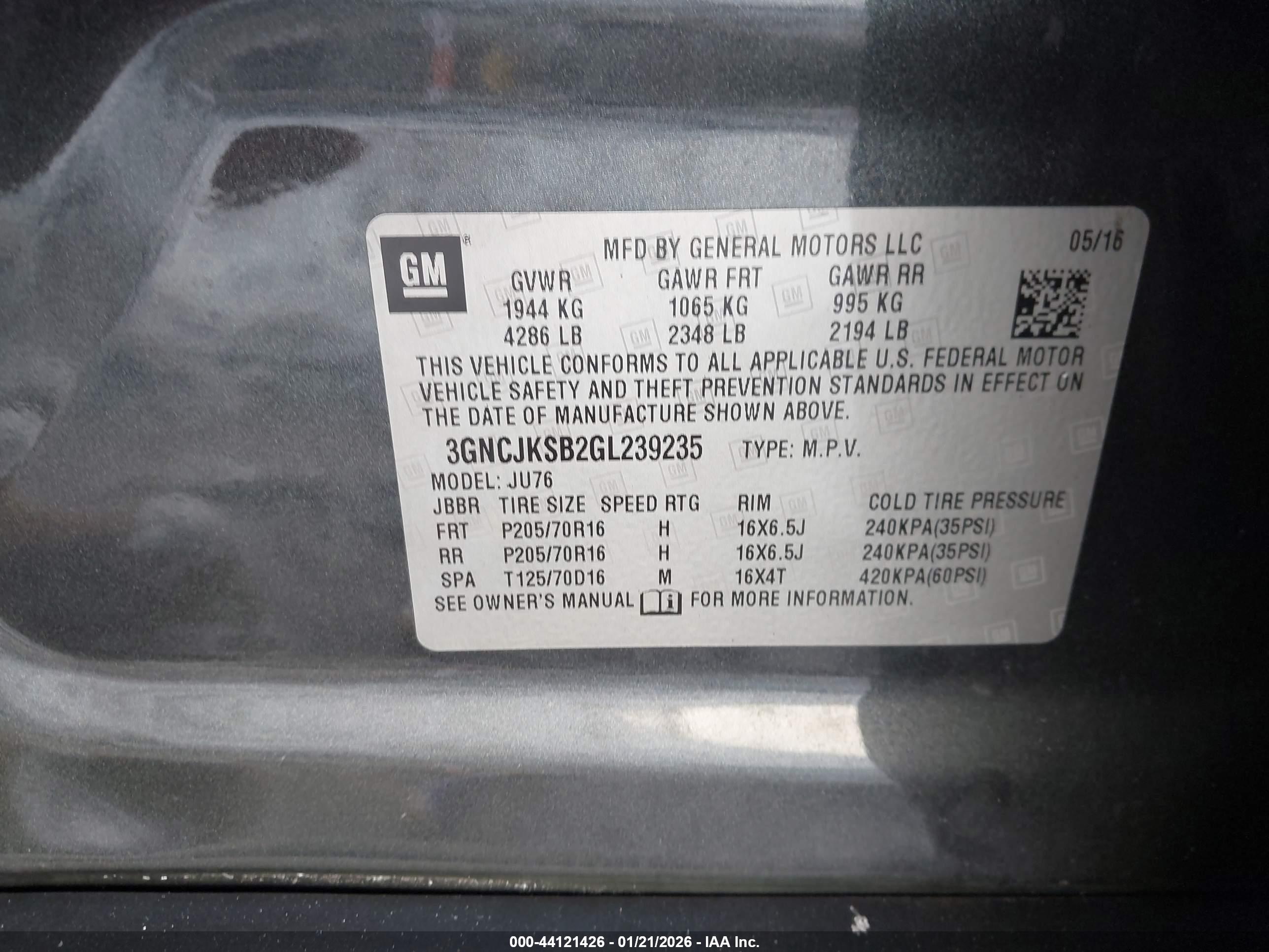 CHEVROLET TRAX image 9